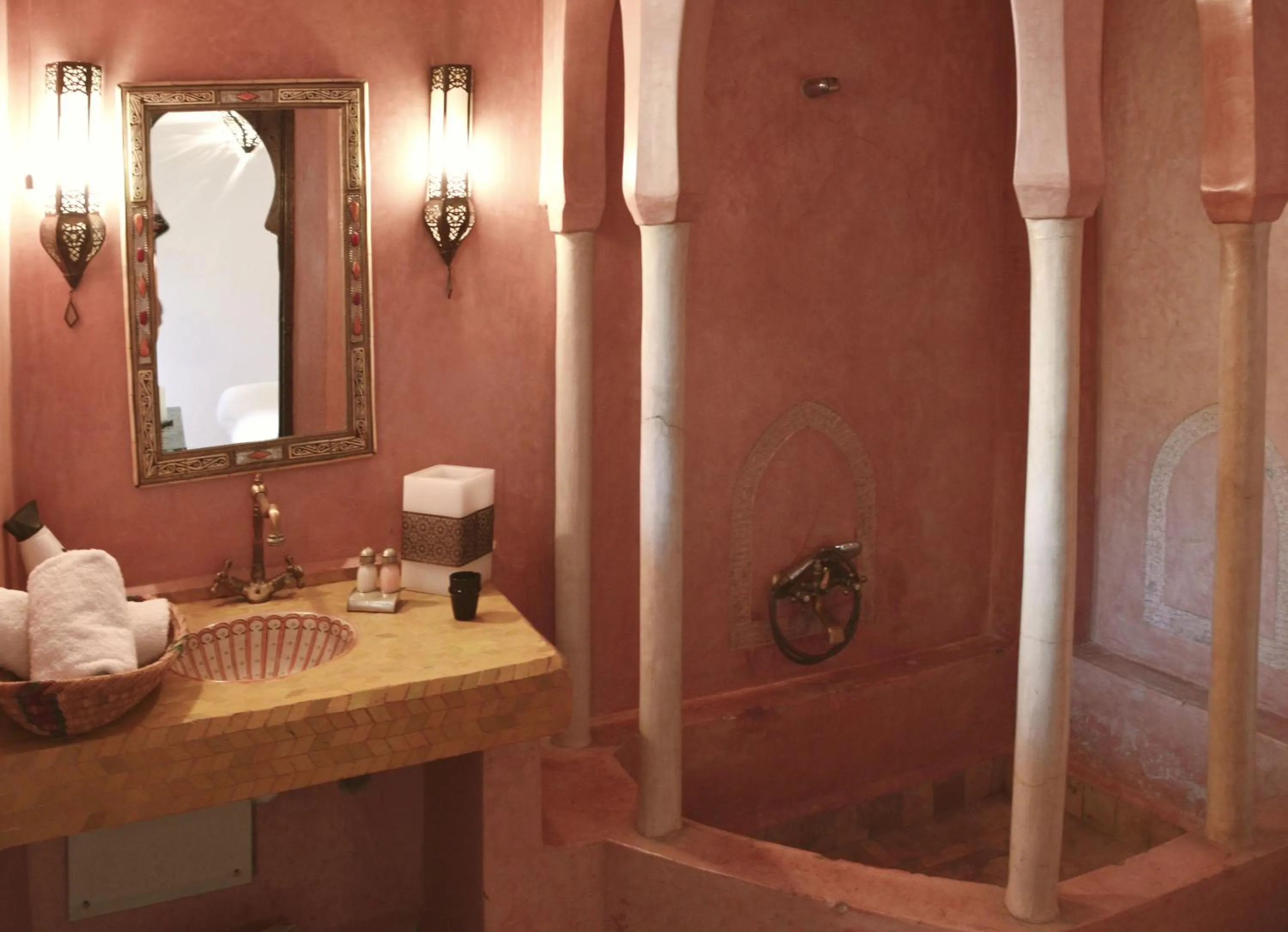 Bathroom in Riad Palmier