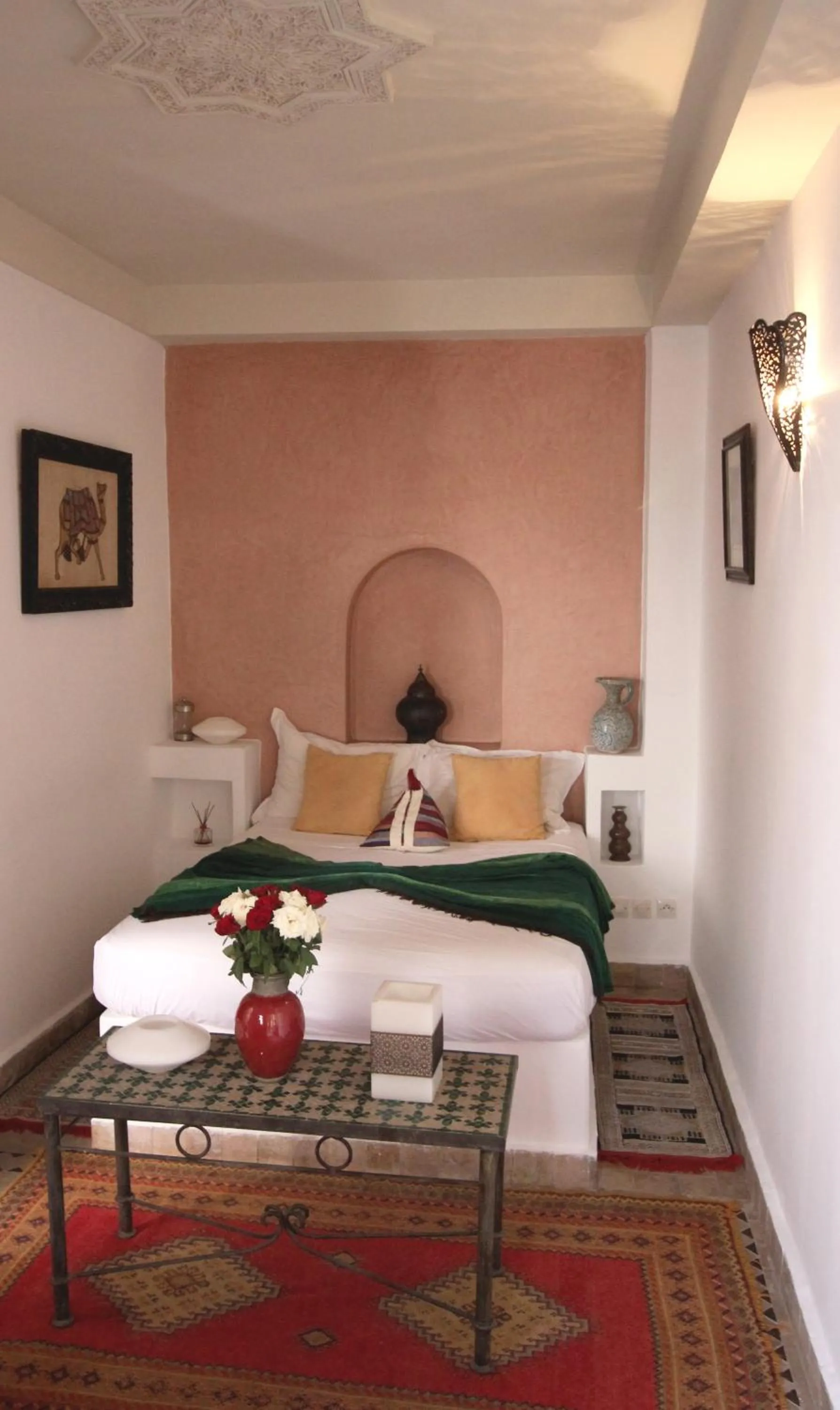 Bedroom, Bed in Riad Palmier
