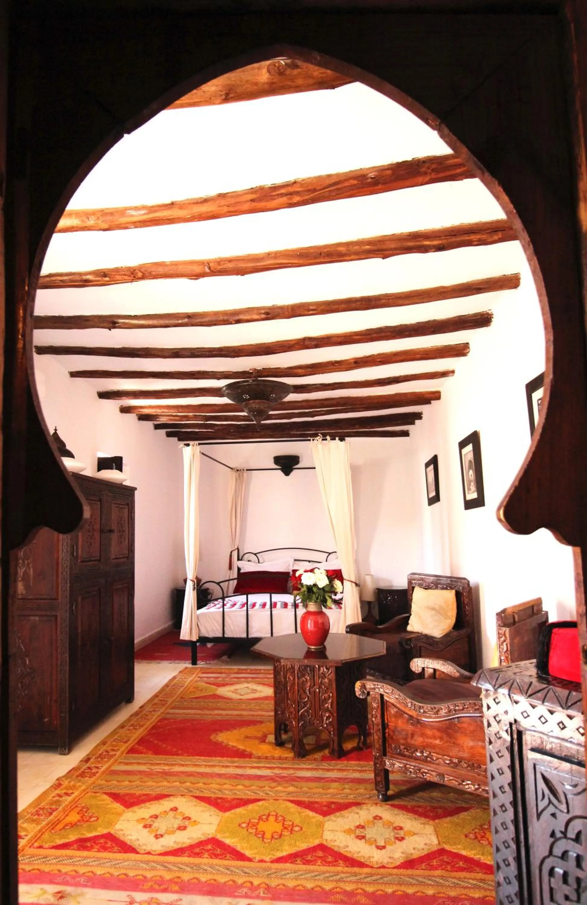 Bedroom in Riad Palmier