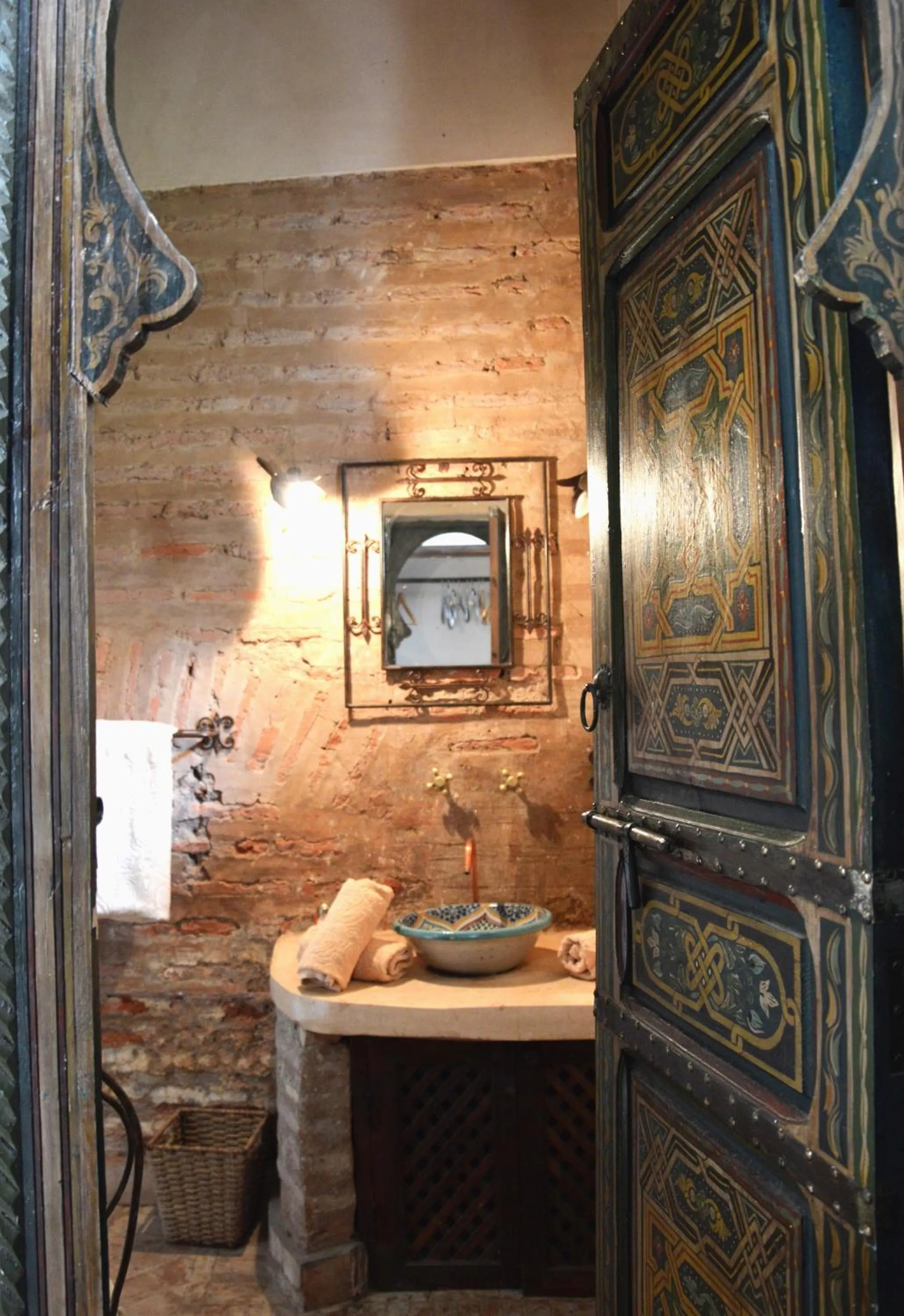 Bathroom in Riad Palmier