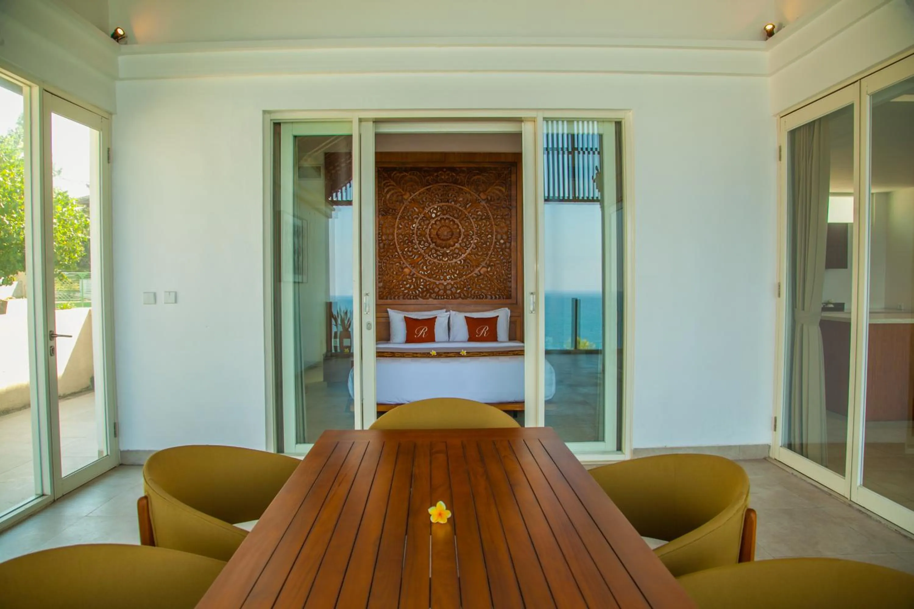 Patio in Rajavilla Lombok Resort - Seaside Serenity