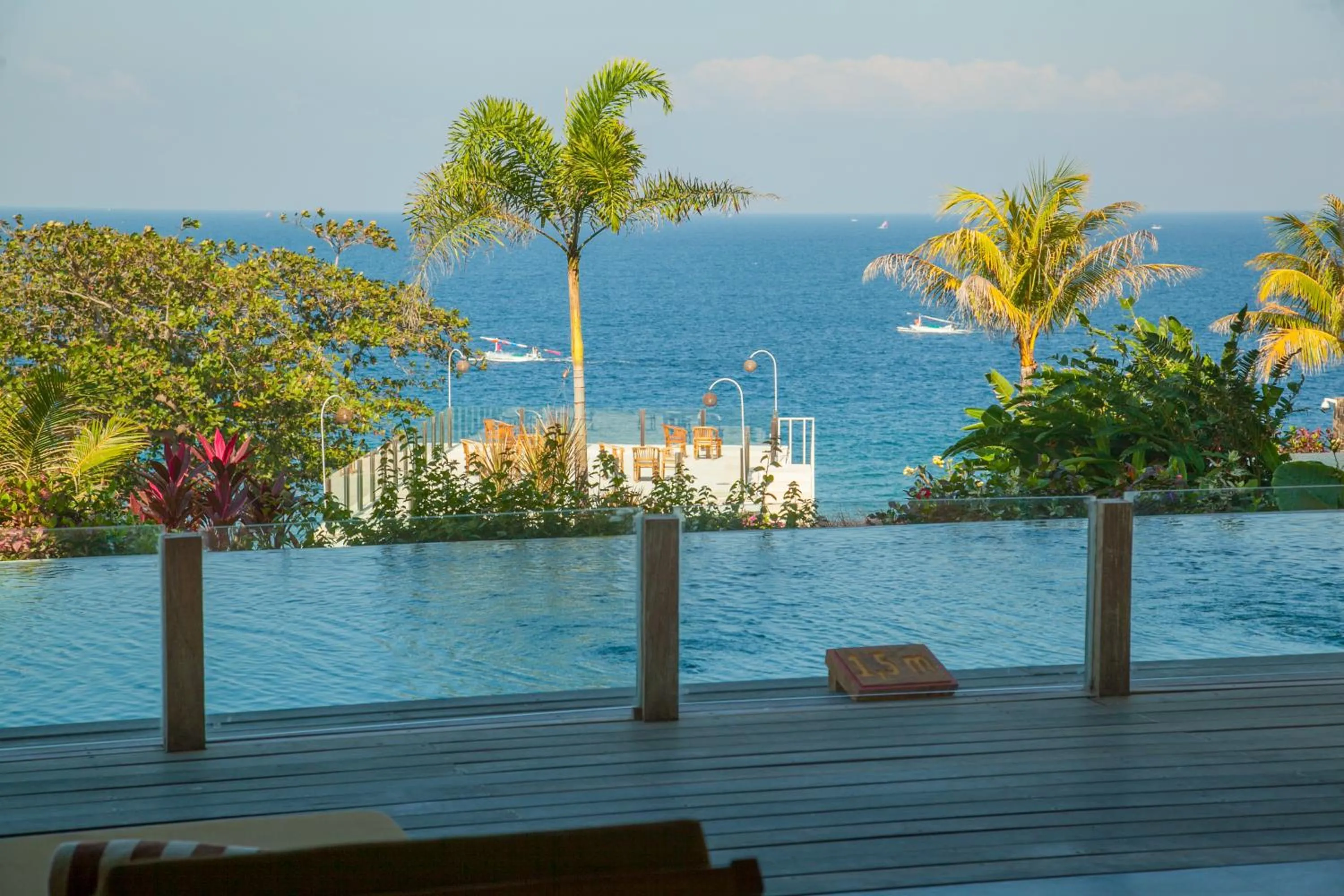 Sea view in Rajavilla Lombok Resort - Seaside Serenity