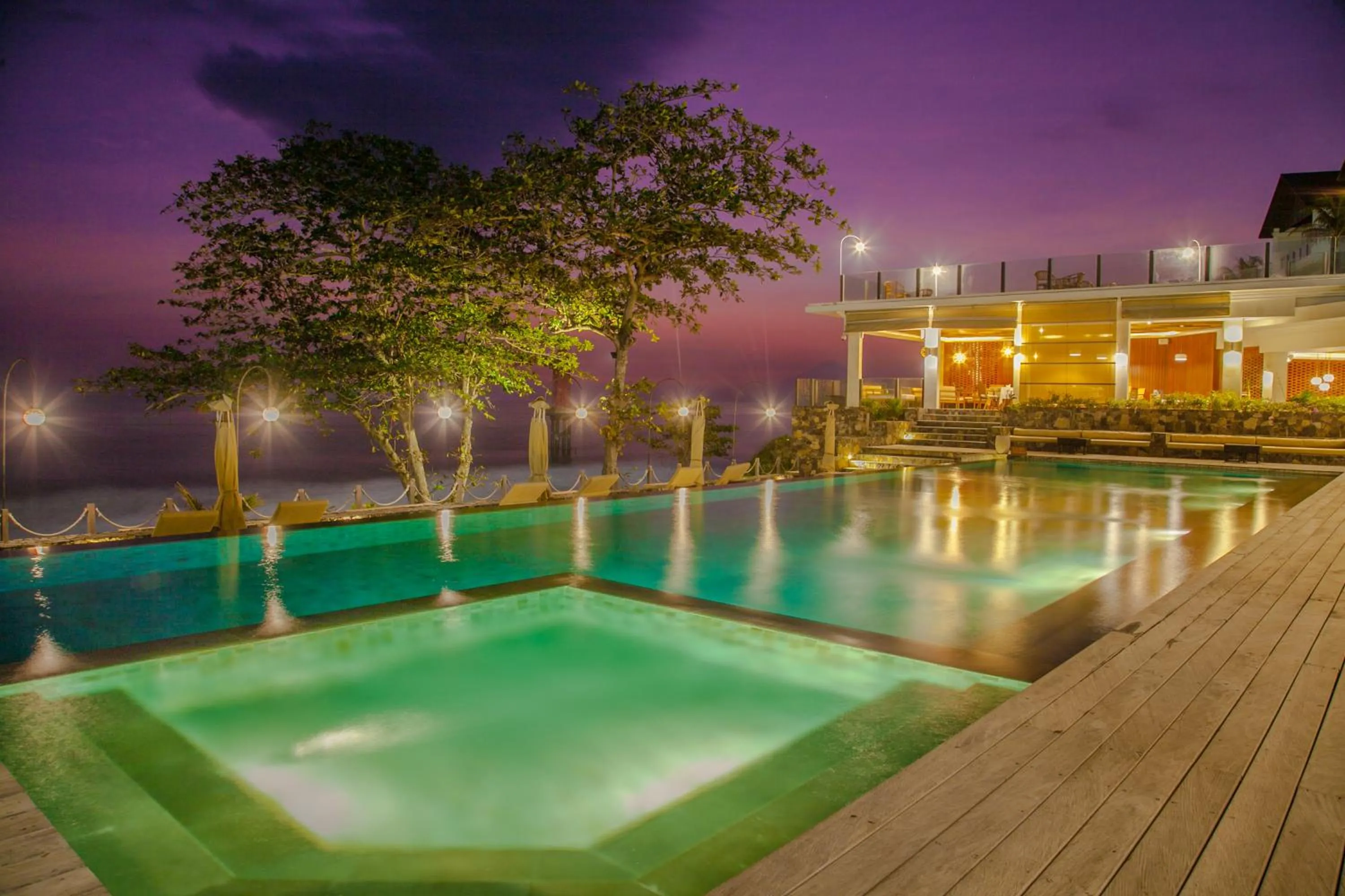 Swimming pool in Rajavilla Lombok Resort - Seaside Serenity
