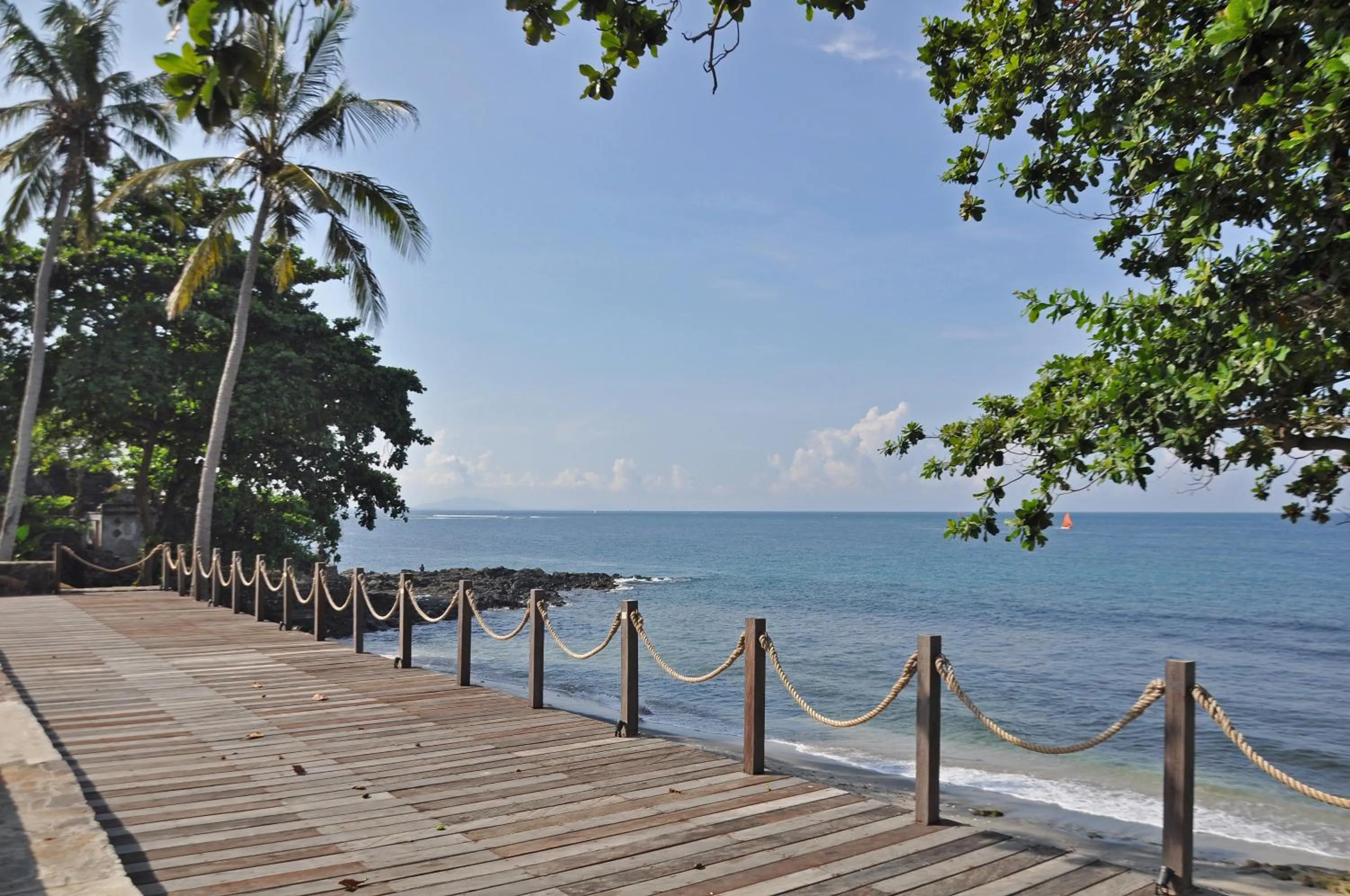 Beach in Rajavilla Lombok Resort - Seaside Serenity