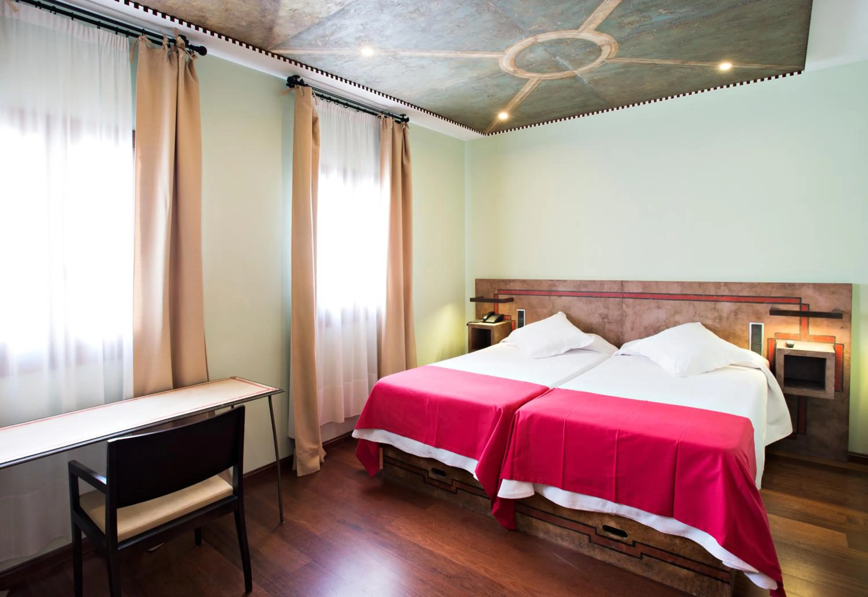 Bed in Hospedium Hotel Posada De La Luna