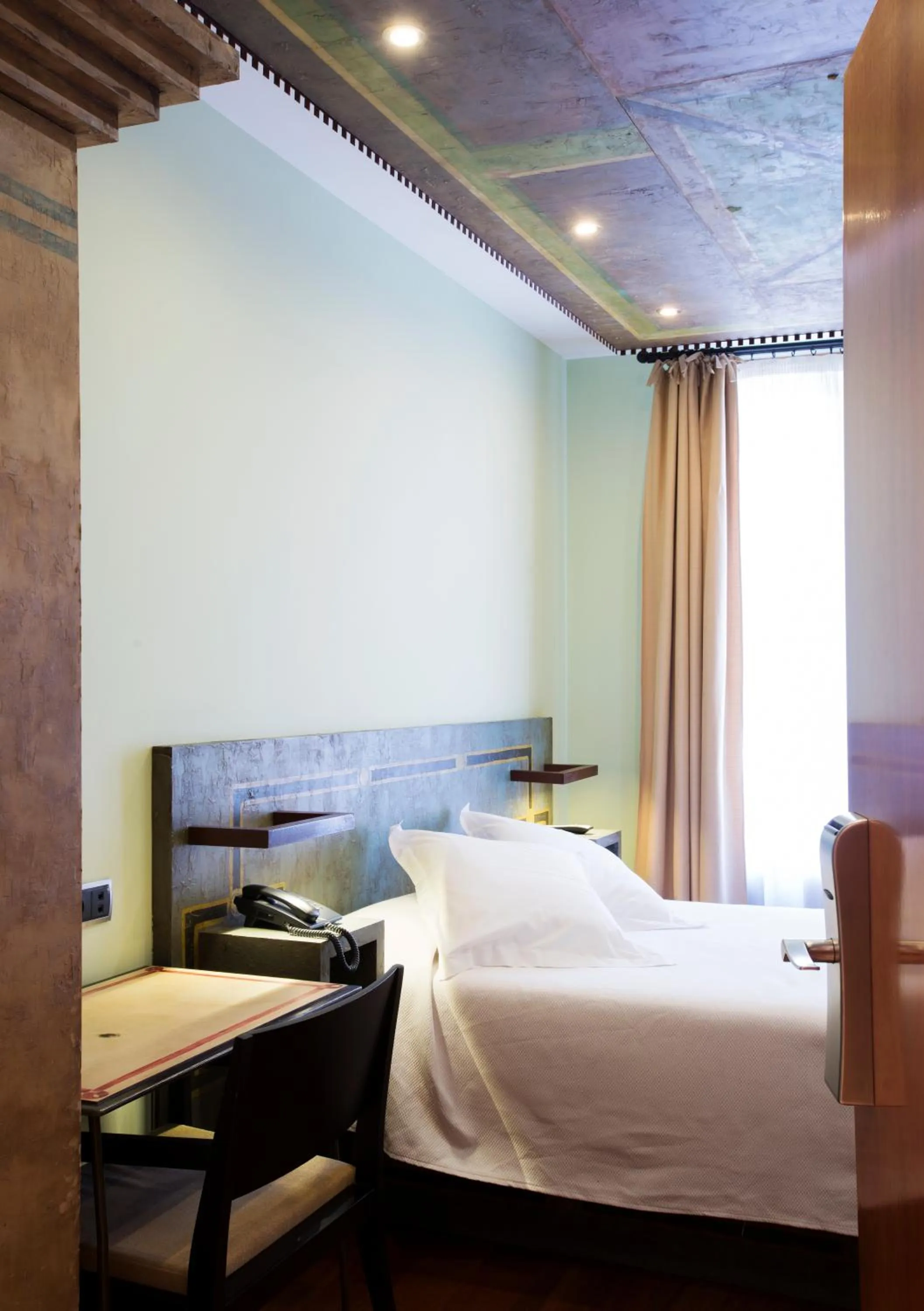 Bed in Hospedium Hotel Posada De La Luna