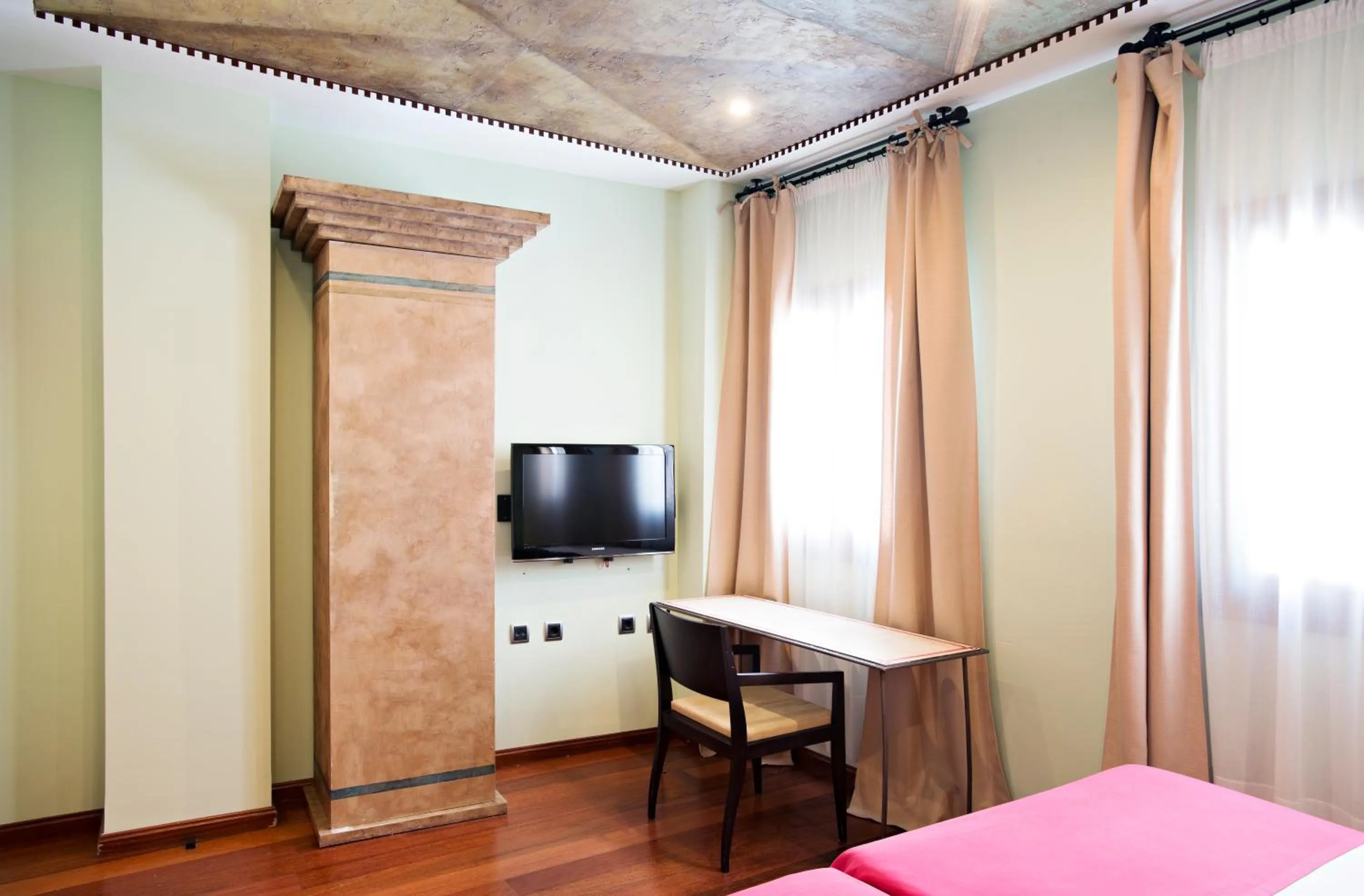 Bed in Hospedium Hotel Posada De La Luna