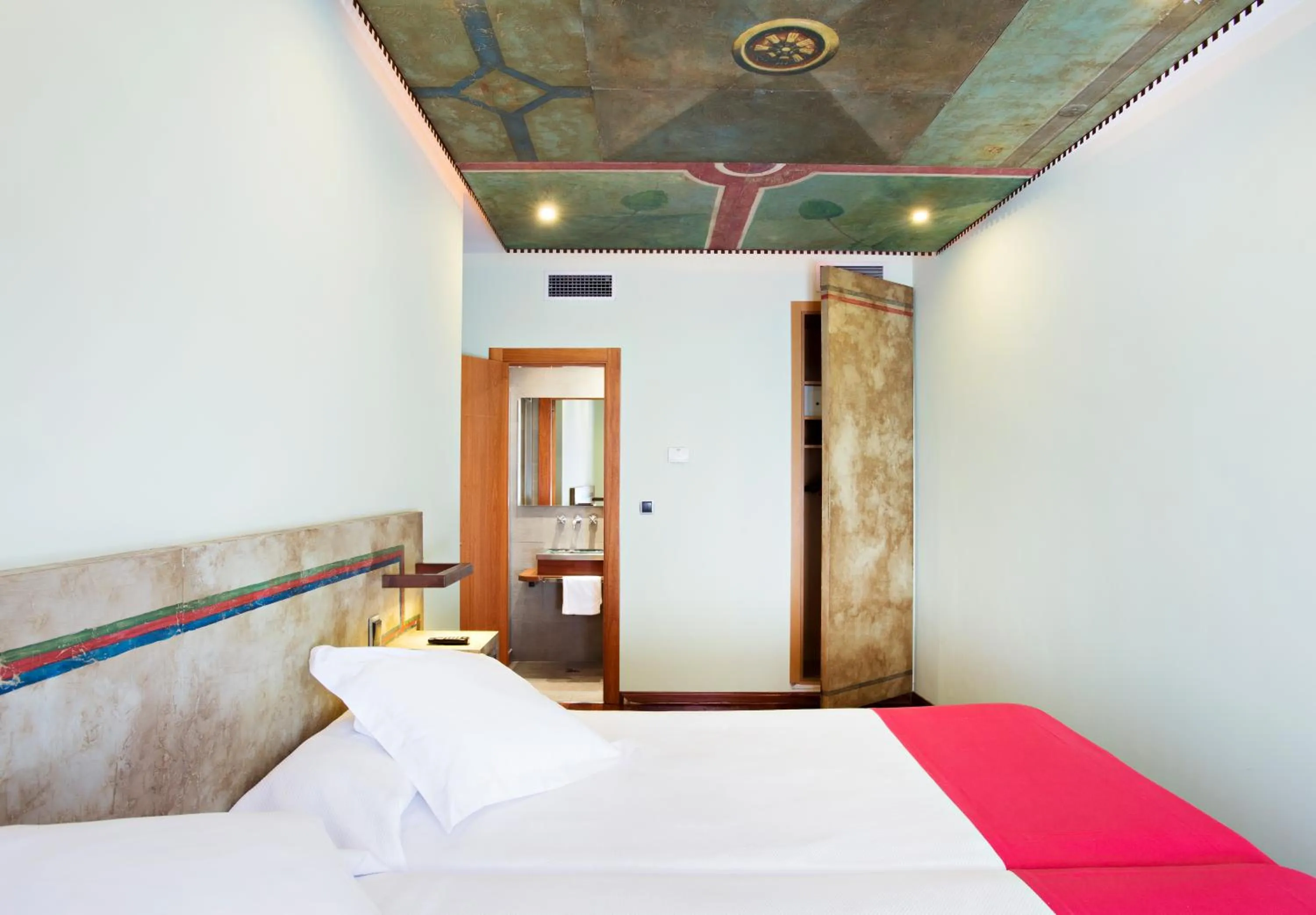 Bed in Hospedium Hotel Posada De La Luna