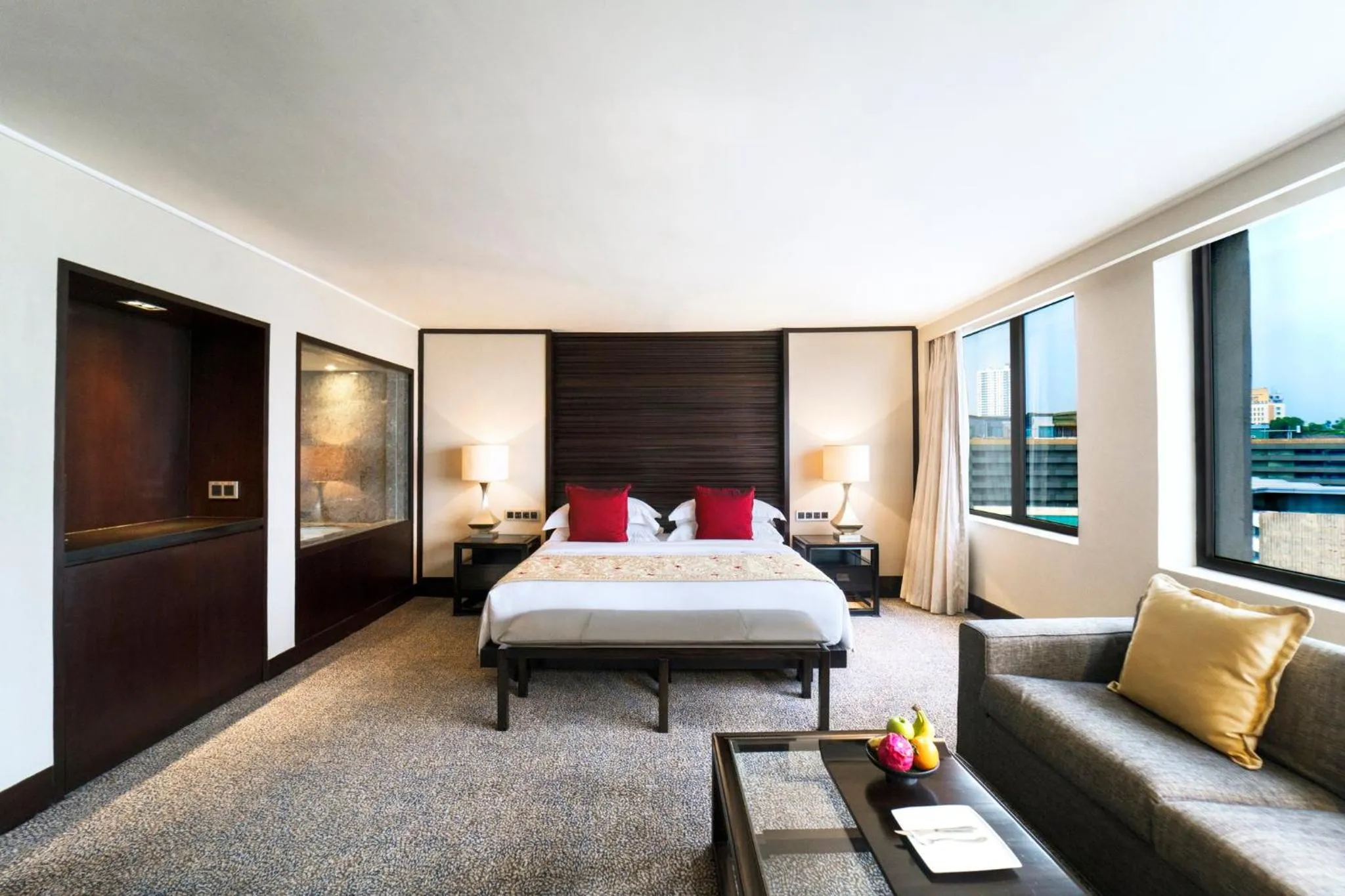 Property building, Bed in Mandarin Oriental, Jakarta