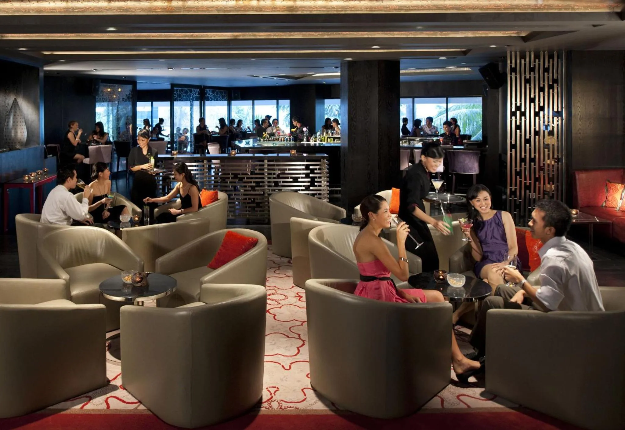 Lounge or bar in Mandarin Oriental, Jakarta