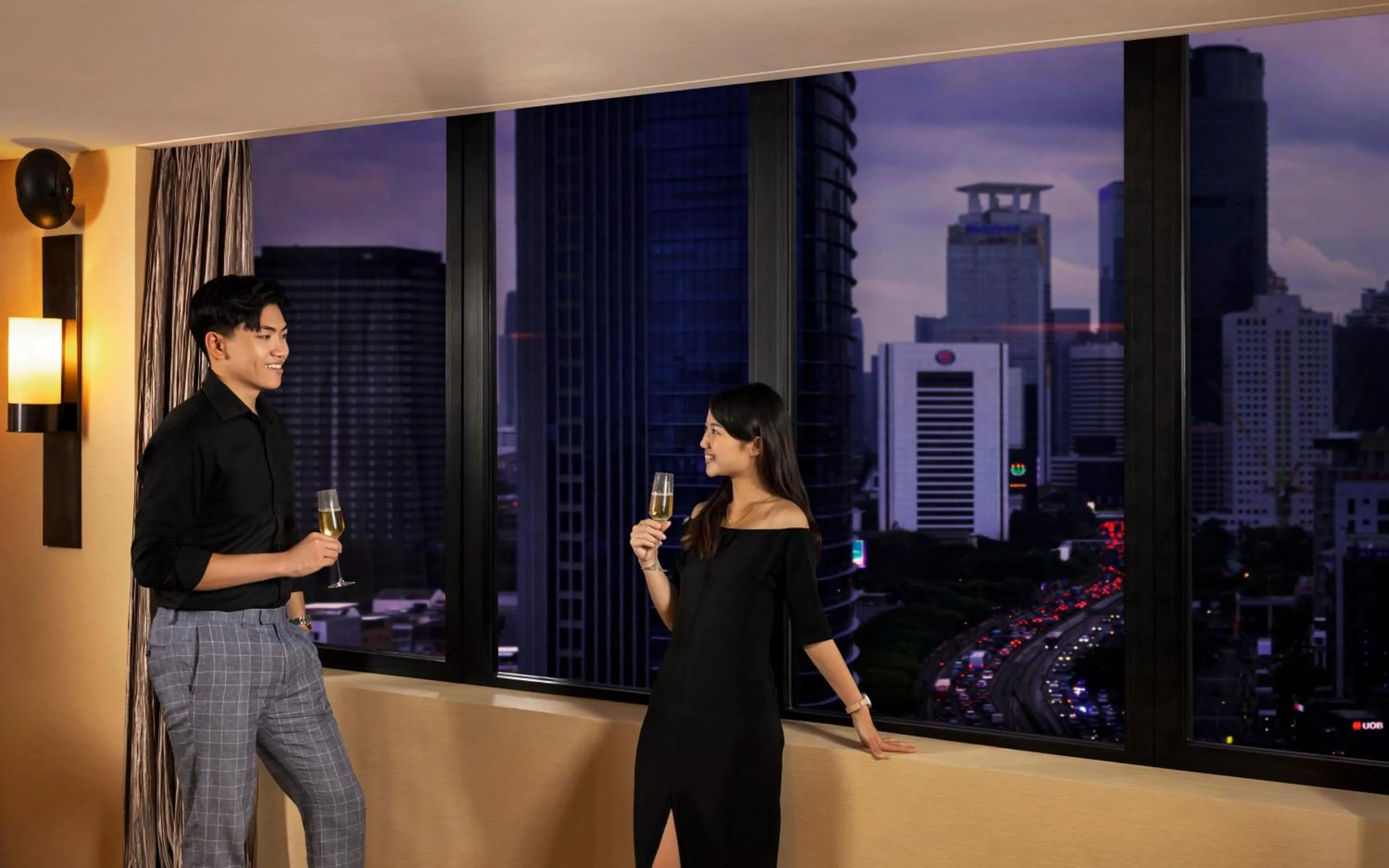 Lounge or bar in Mandarin Oriental, Jakarta