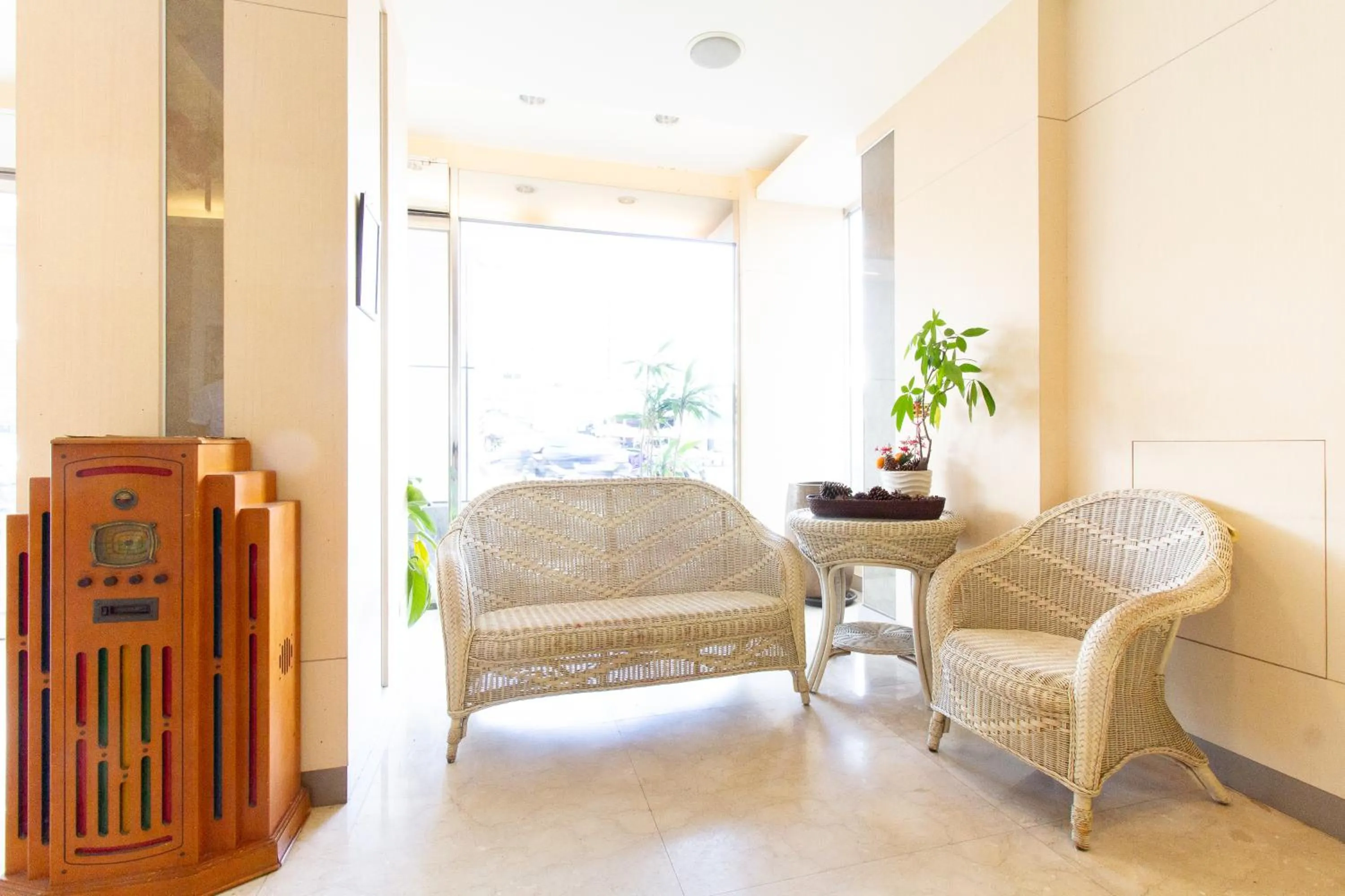 Seating area in Hwa Nan Hotel