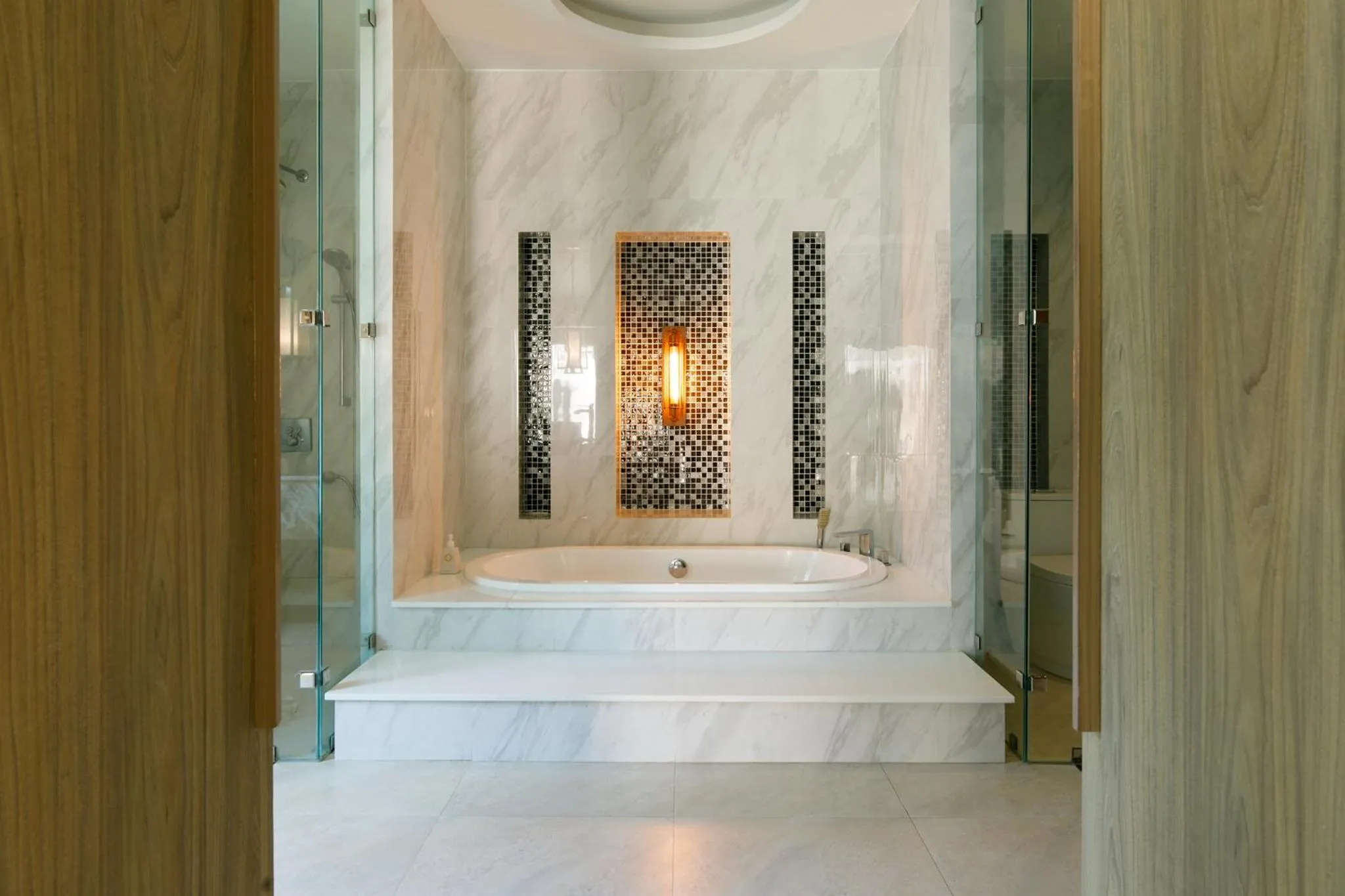 Bed in De Malee Pool Villas - SHA Extra Plus