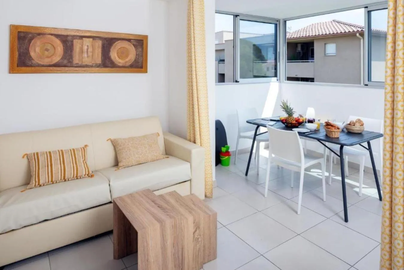 Living room in Résidence Marina Bianca