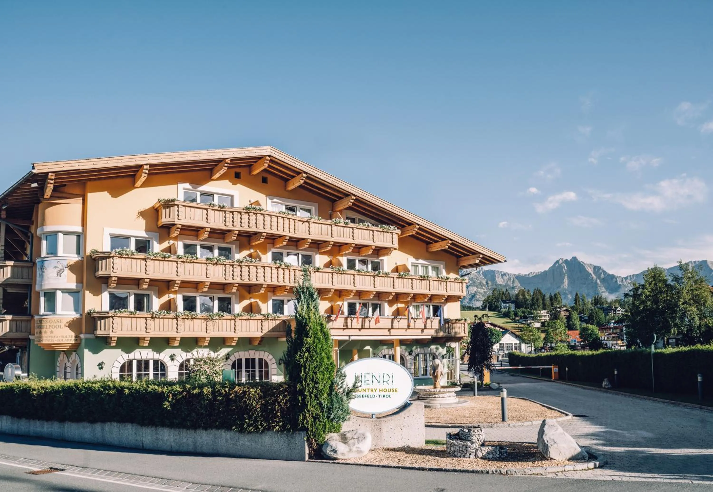Property building in HENRI Country House Seefeld