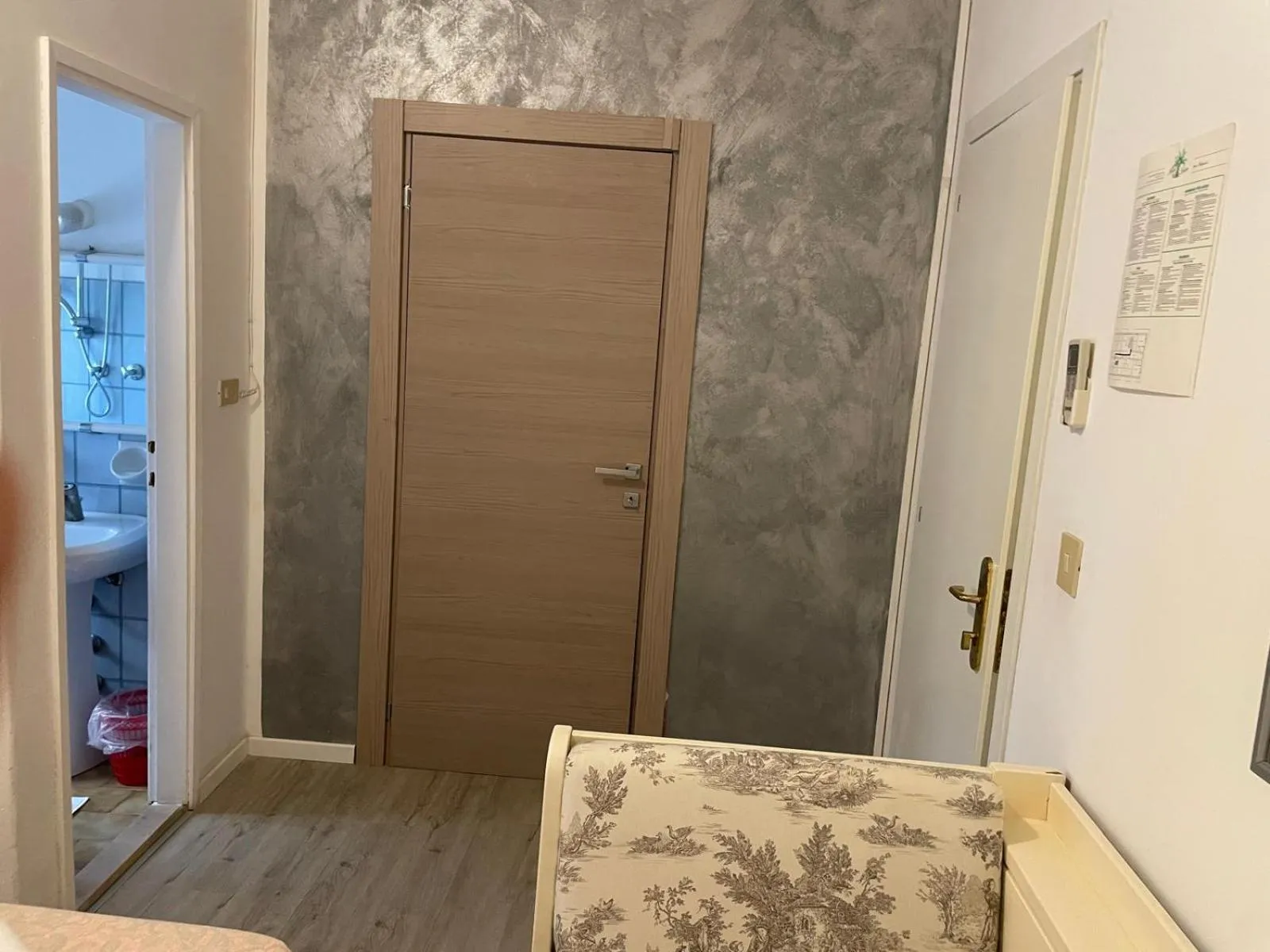 Bed in Hotel Villa Luisa