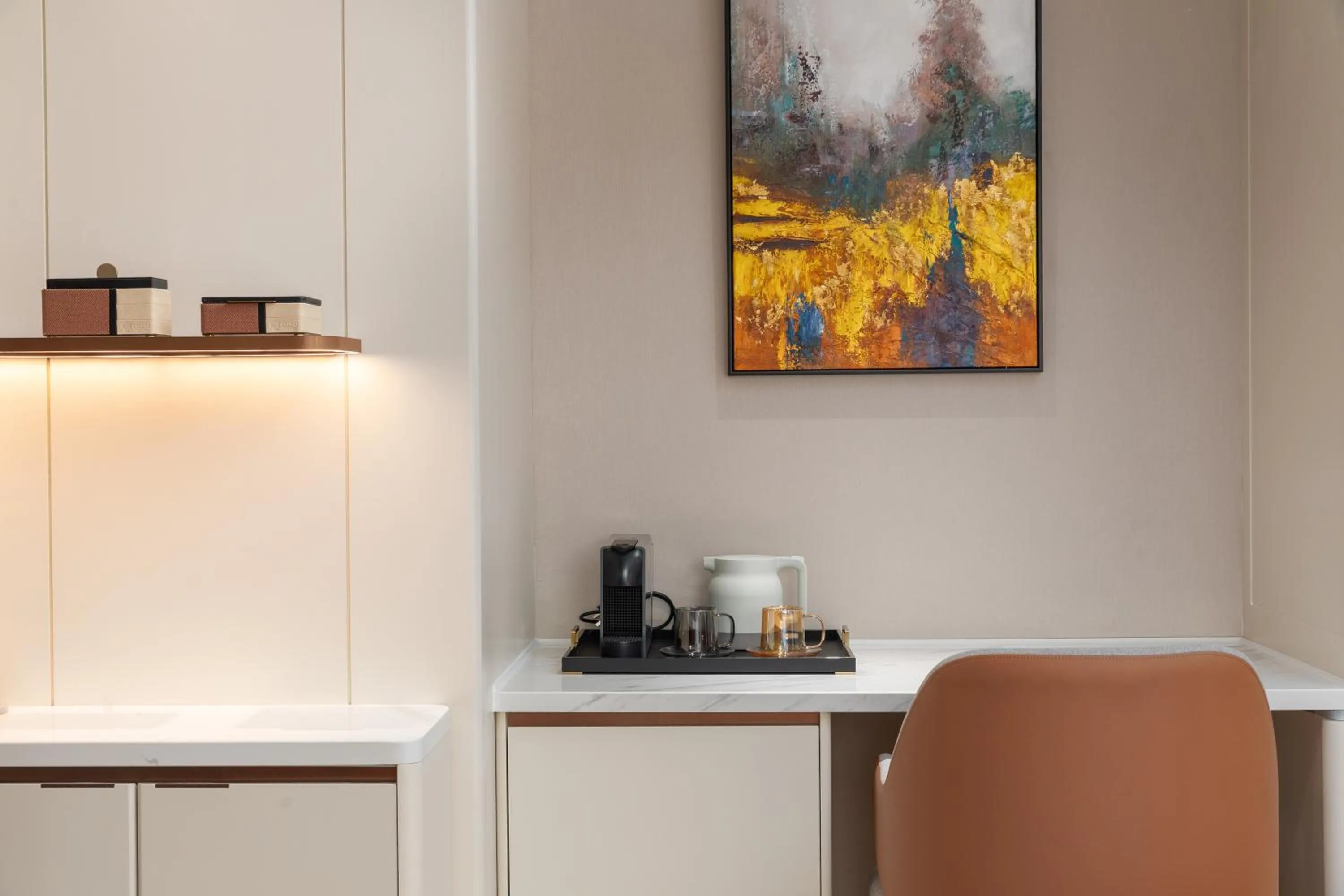 Seating area in Sunworld Dynasty Hotel Beijing Wangfujing