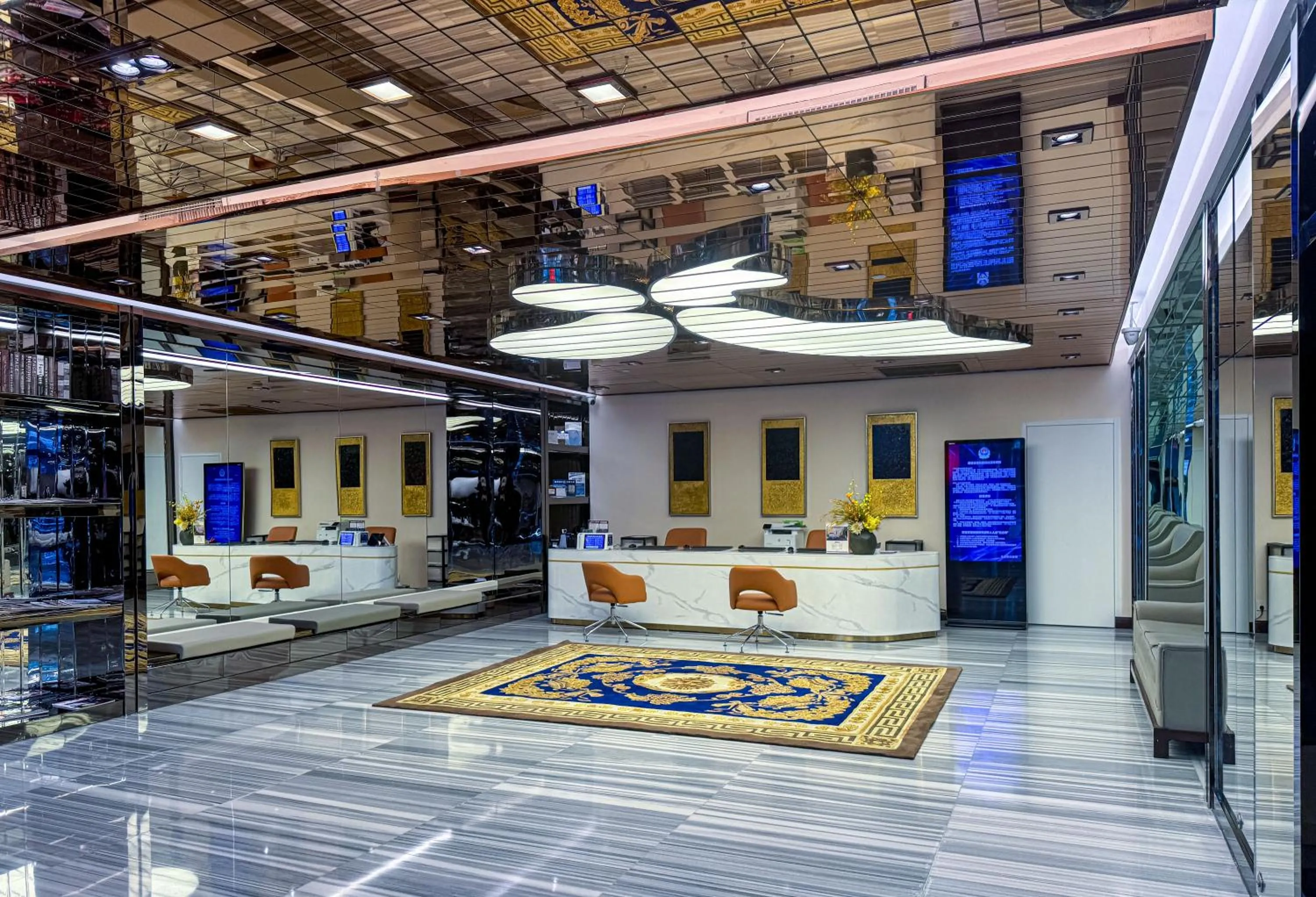 Lobby or reception in Sunworld Dynasty Hotel Beijing Wangfujing