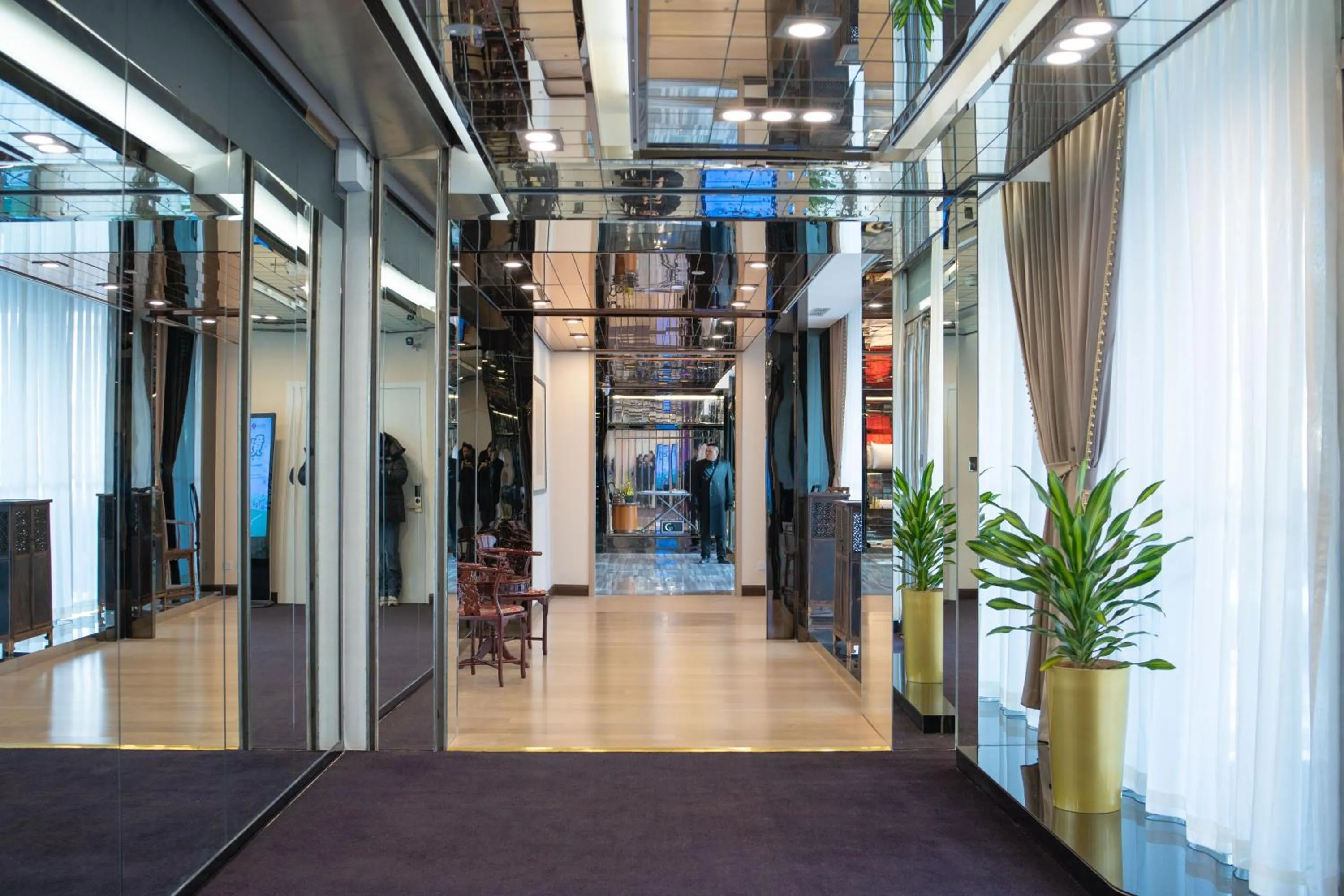 Lobby or reception in Sunworld Dynasty Hotel Beijing Wangfujing