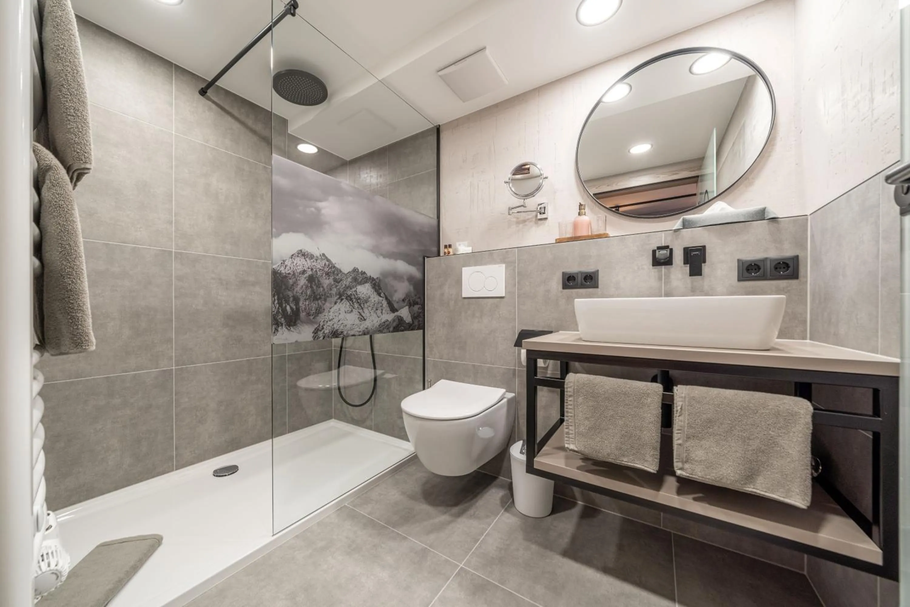 Bathroom in Genusshotel Alpenblick