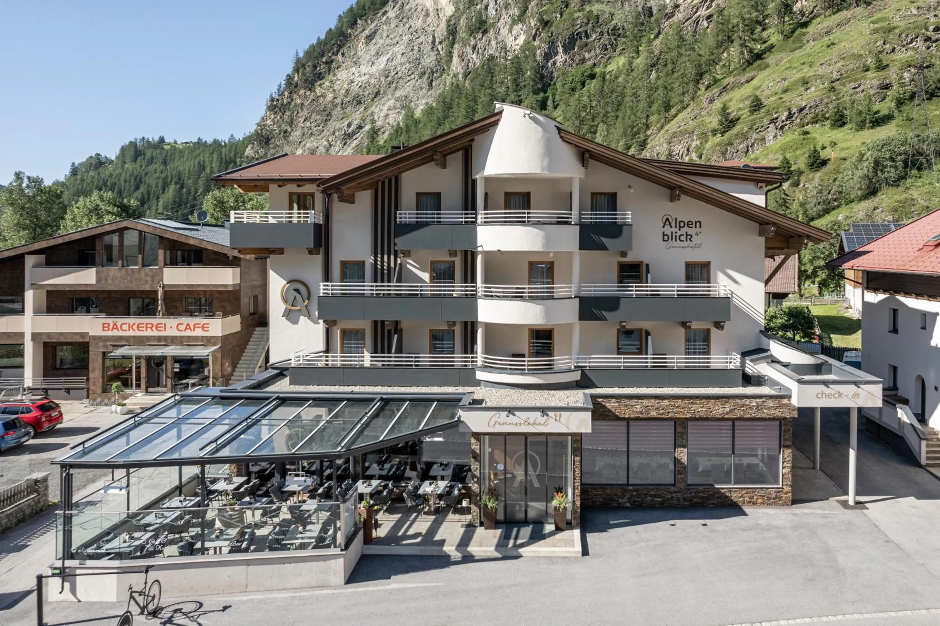 Property building in Genusshotel Alpenblick