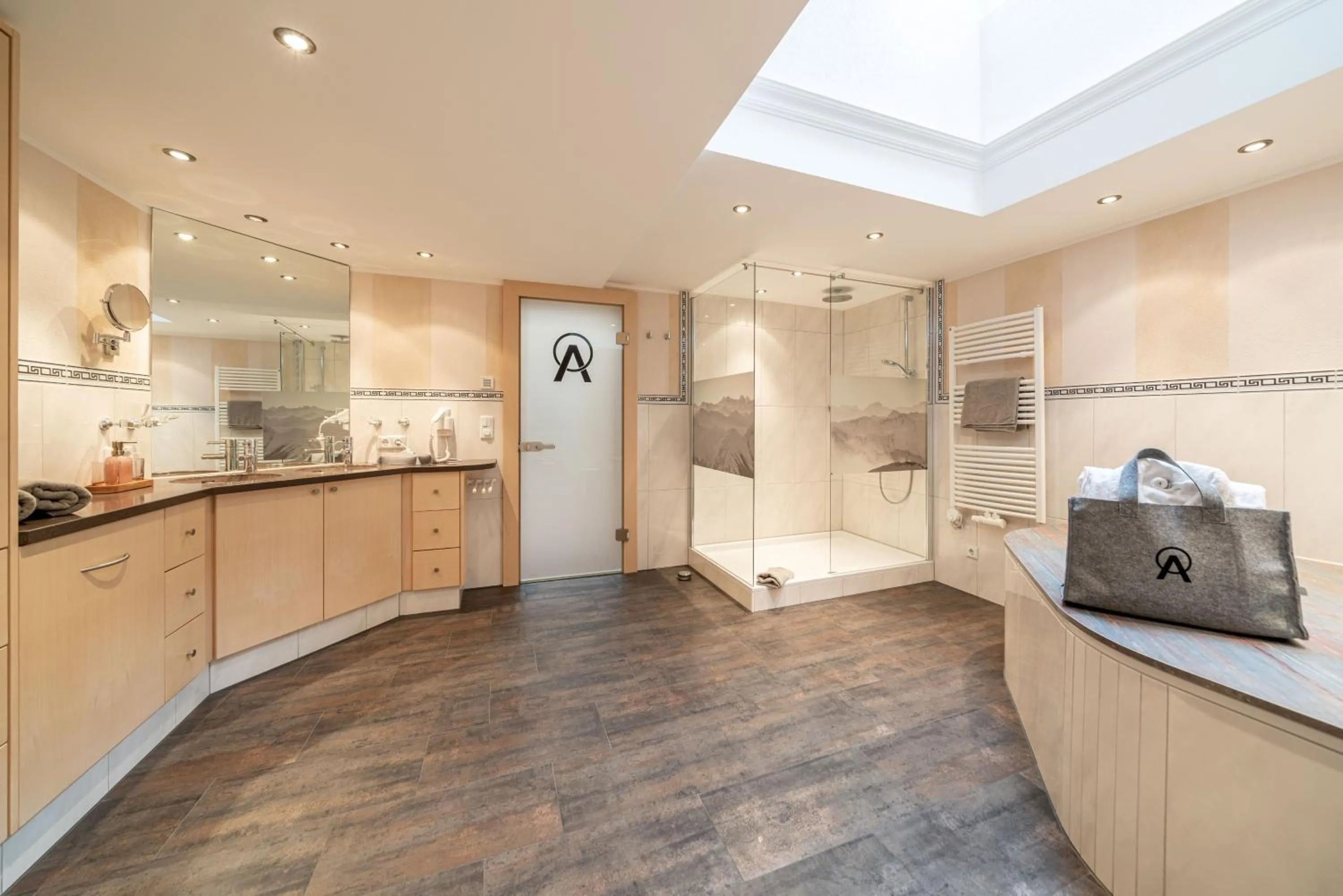 Bathroom in Genusshotel Alpenblick