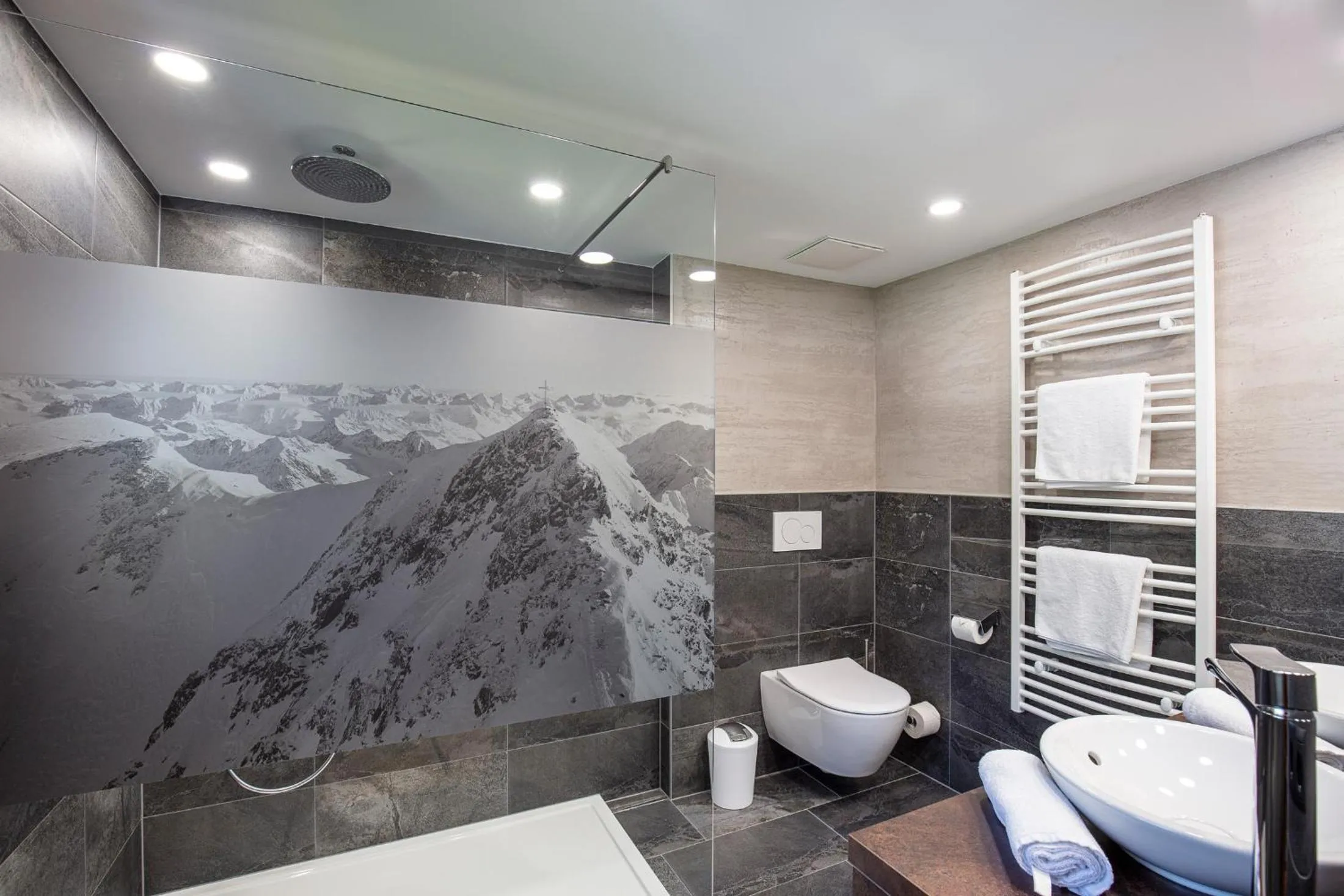 Bathroom in Genusshotel Alpenblick
