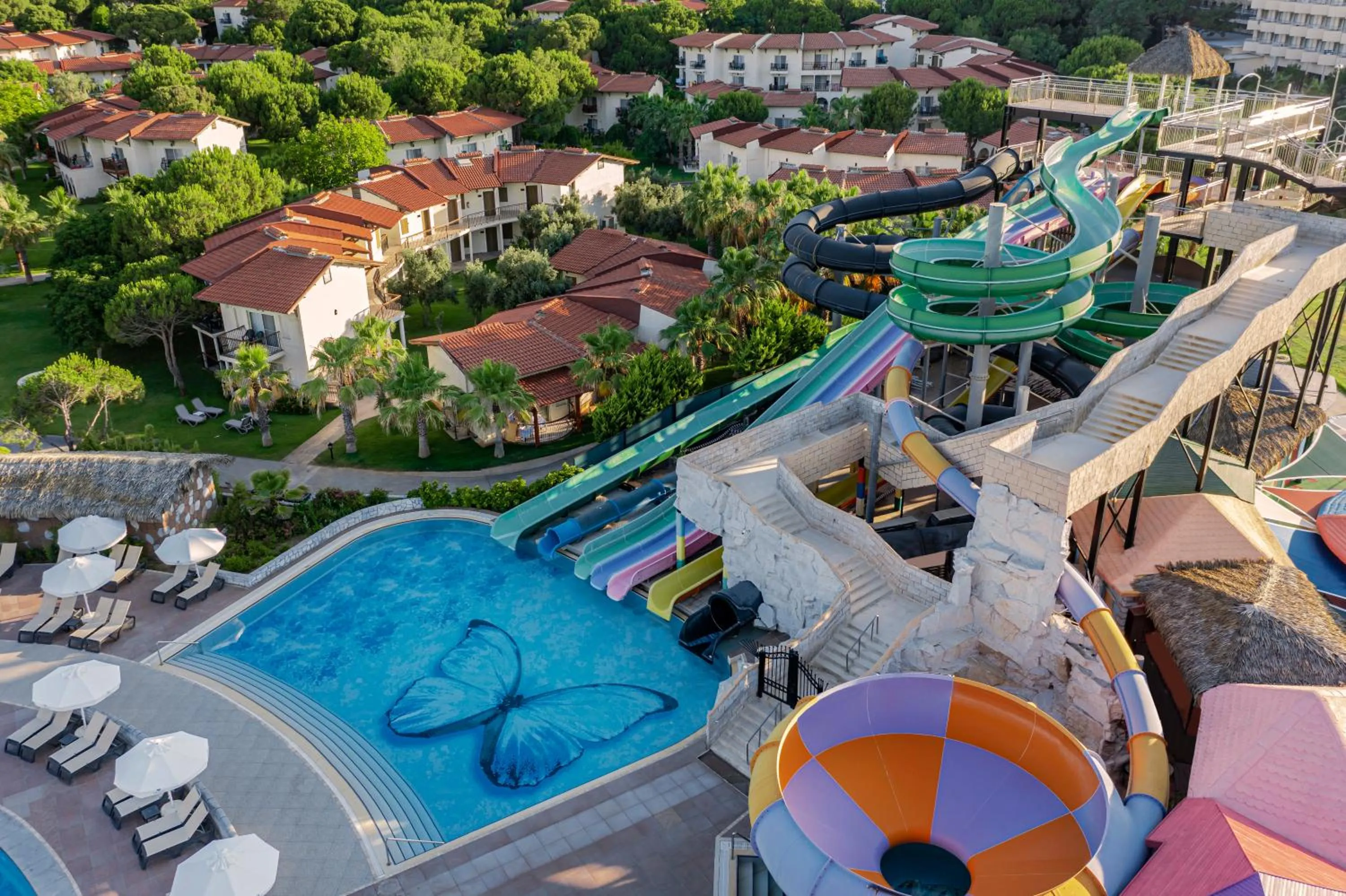 Bird's eye view in Papillon Belvil Holiday Village
