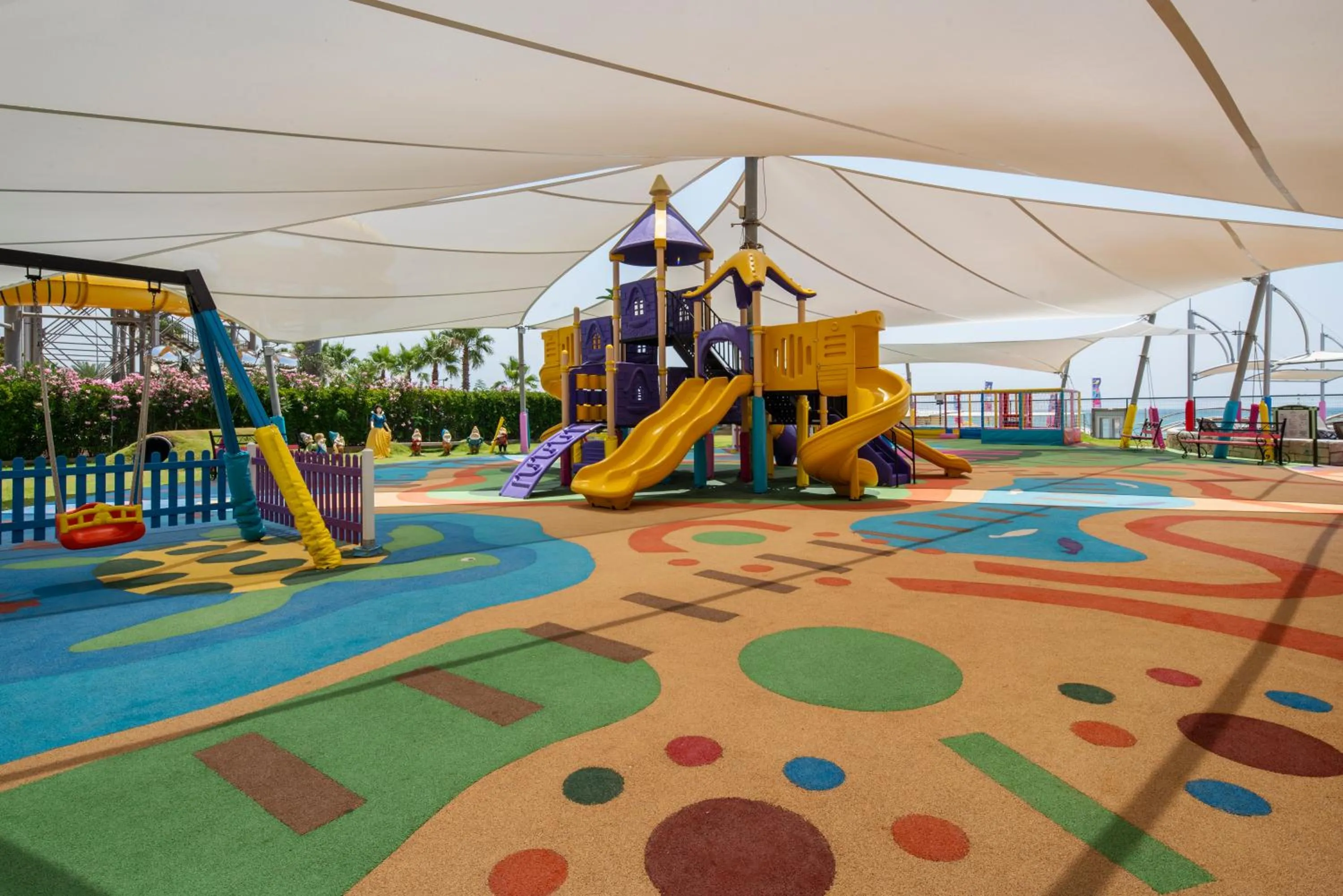 Children play ground in Papillon Belvil Holiday Village