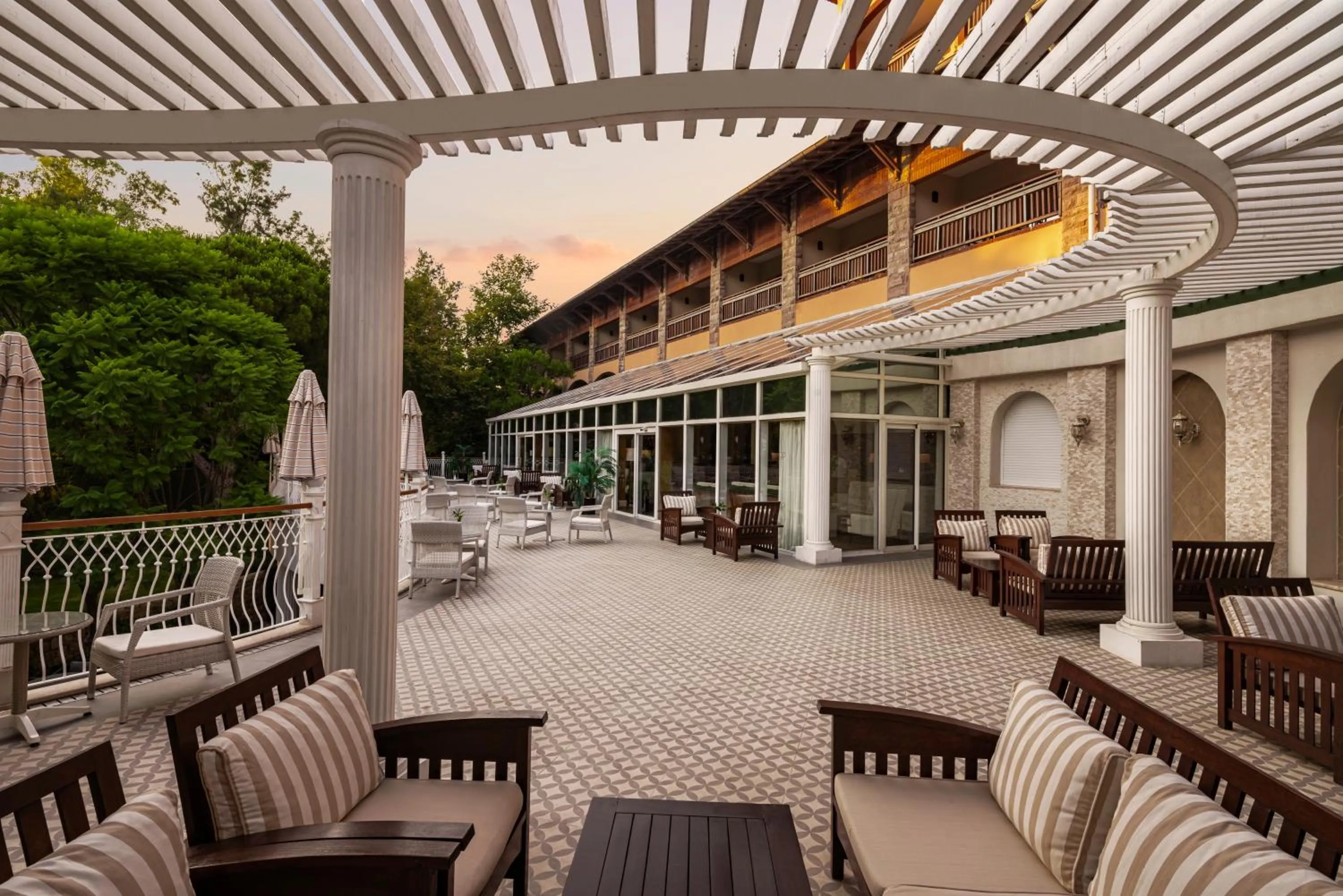 Patio in Papillon Belvil Holiday Village