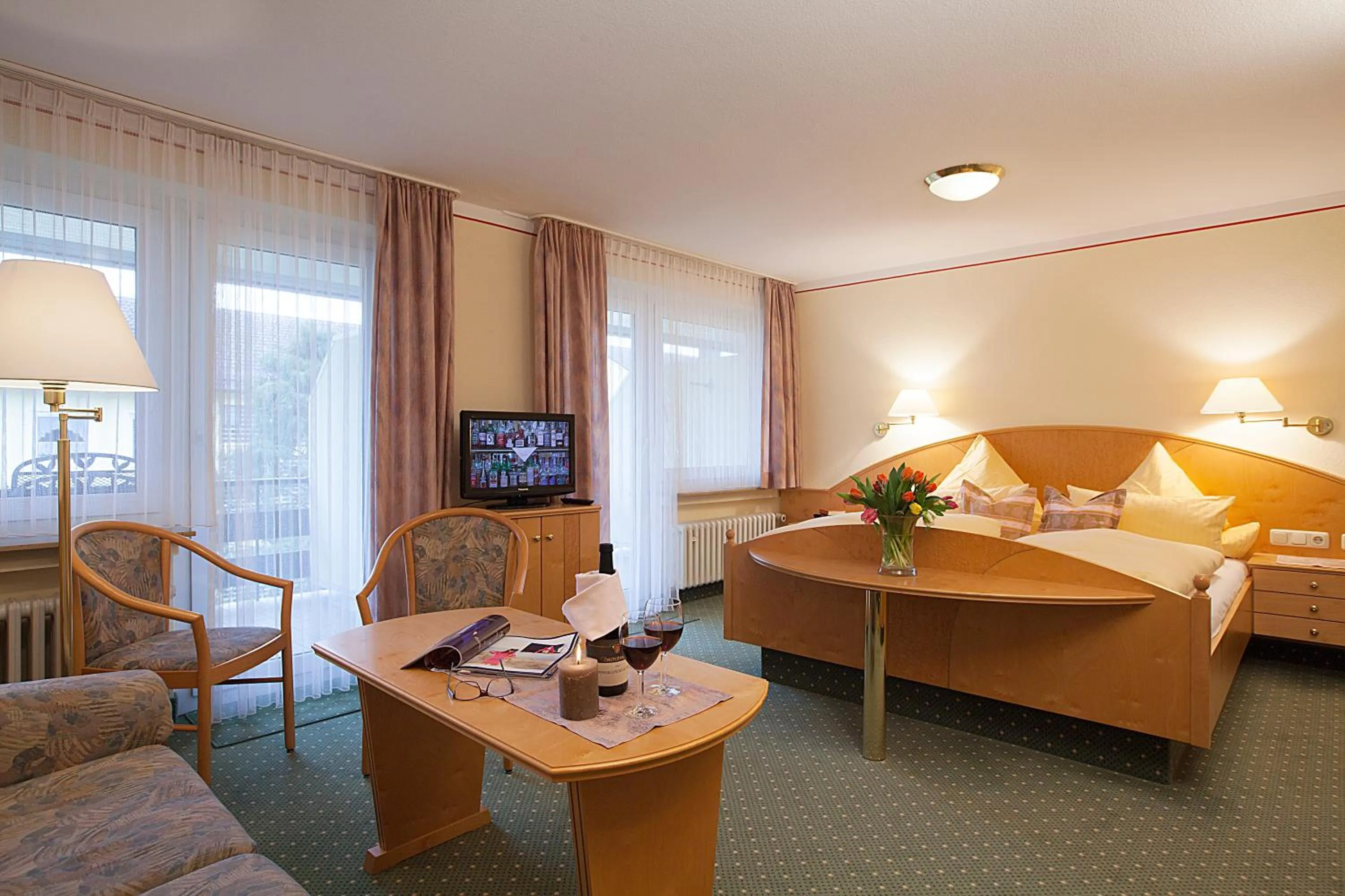 Bed in Kurhotel Weber