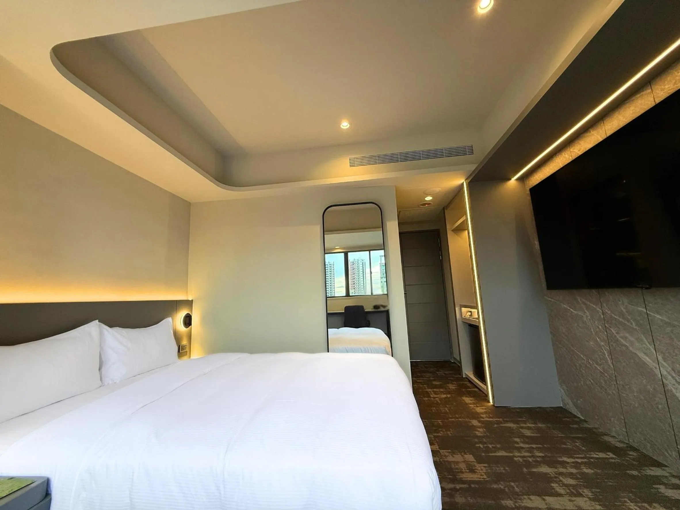 Bed in Hub Hotel Ximen-inn Kunming