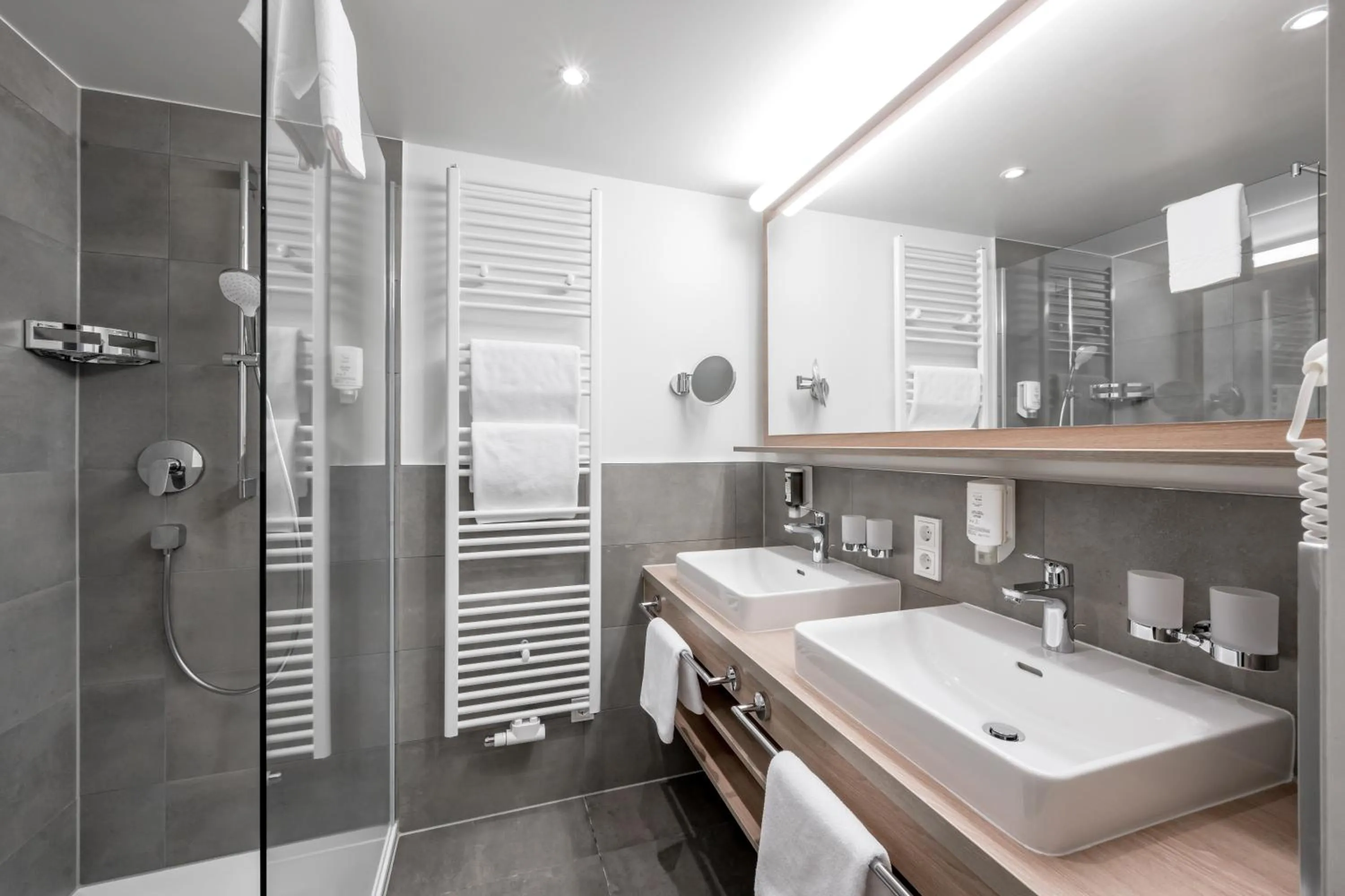 Shower in all inclusive Hotel Lohmann