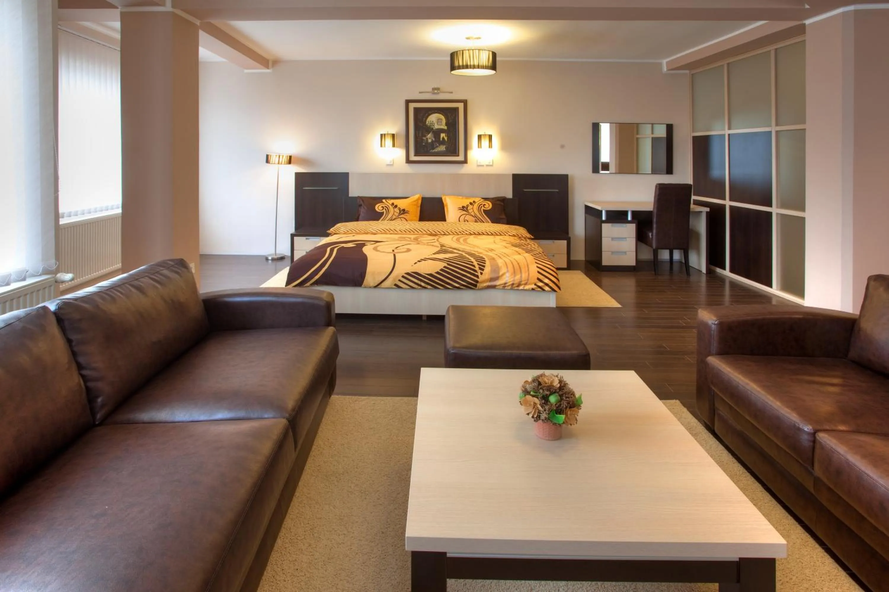 Living room, Bed in Guesthouse Vitez