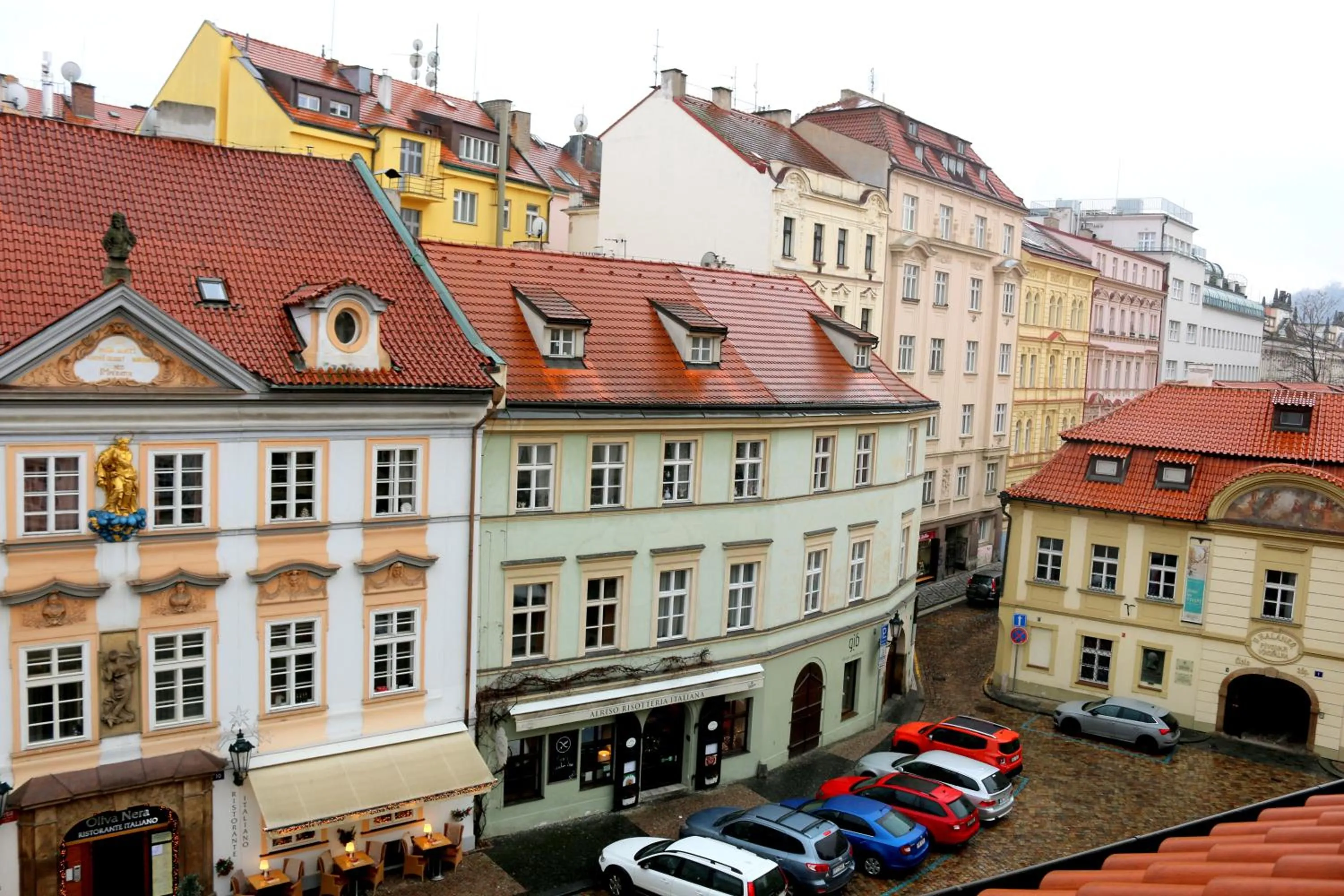 City view in Betlem Prague Apartments