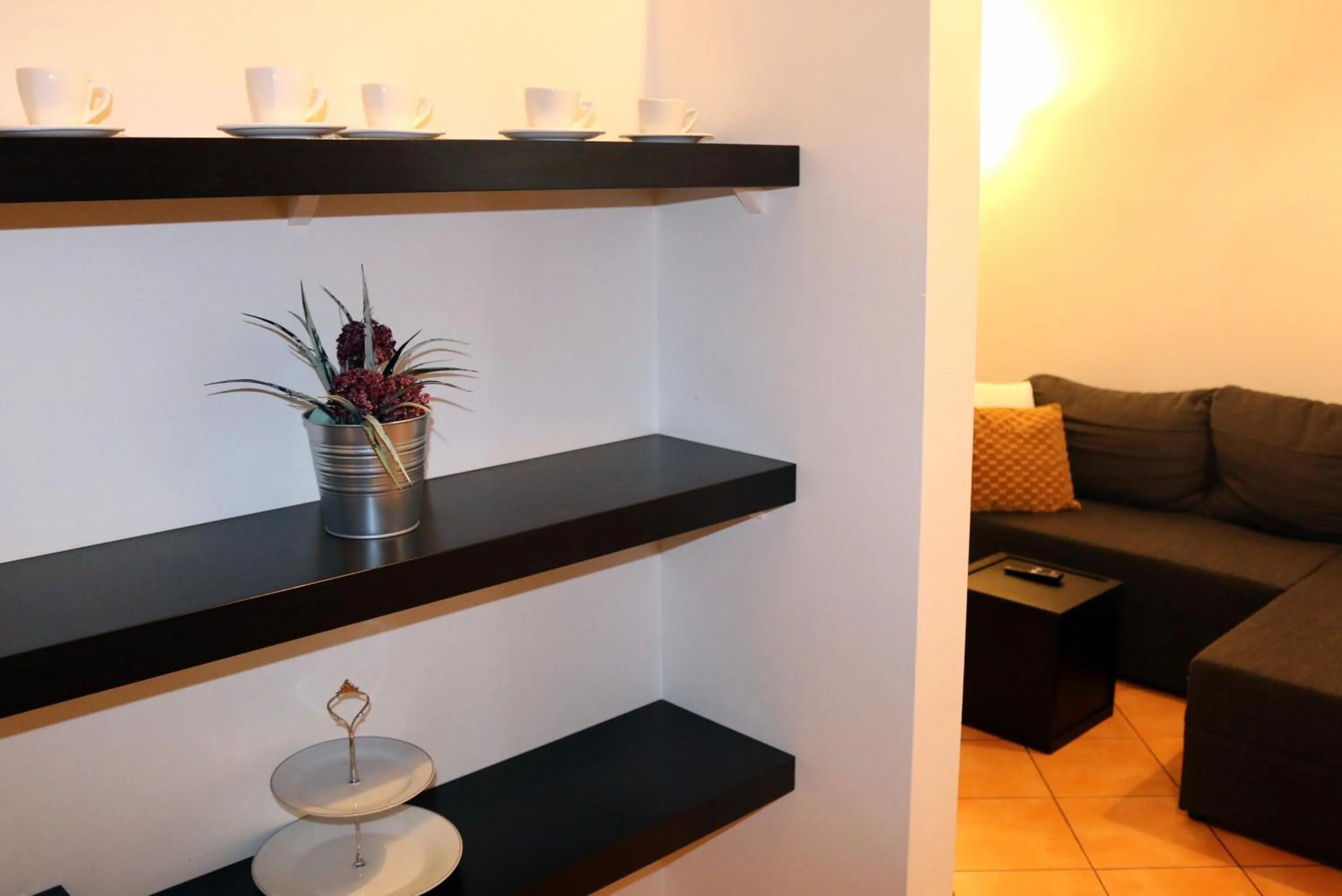 Living room in Betlem Prague Apartments