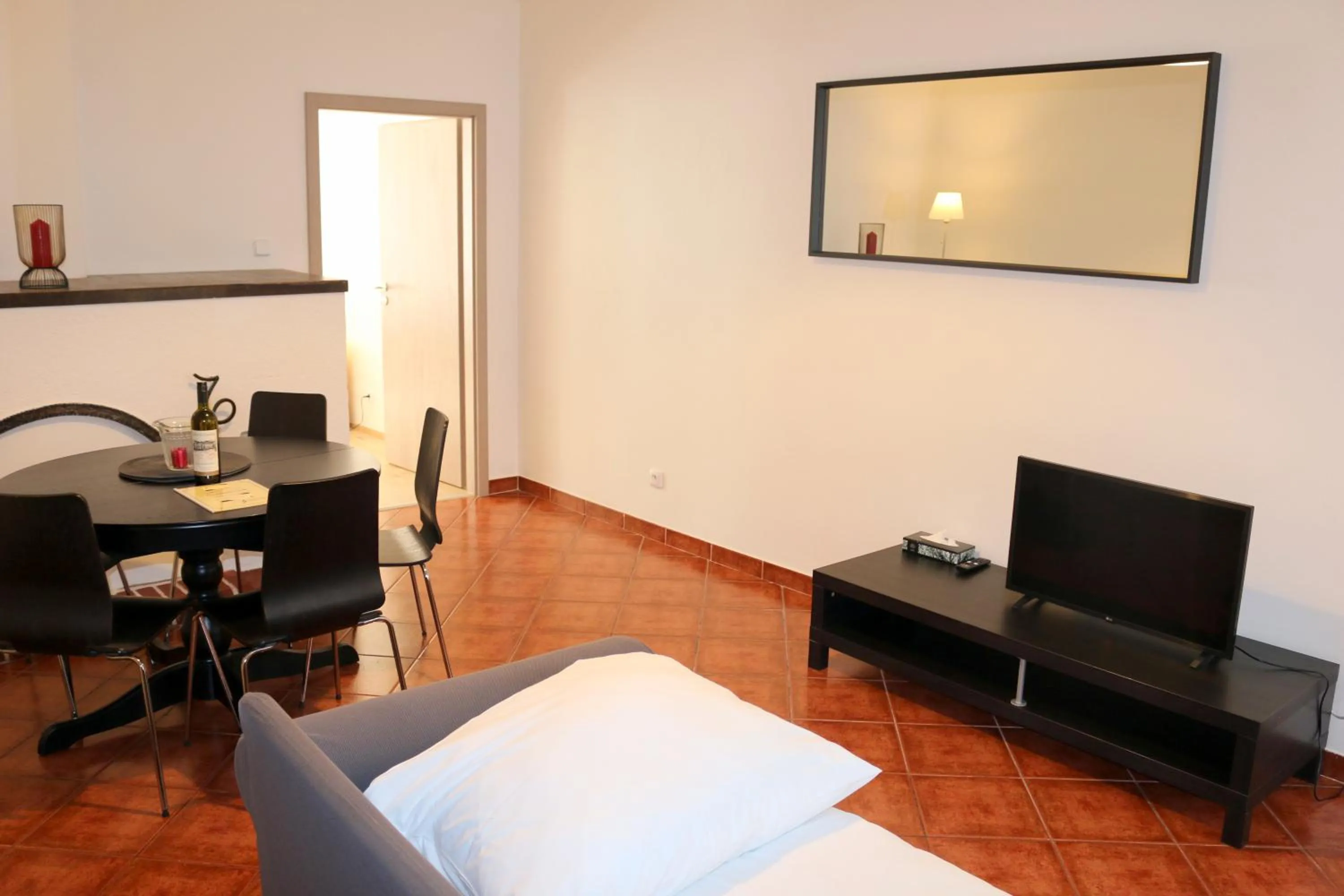 Living room in Betlem Prague Apartments