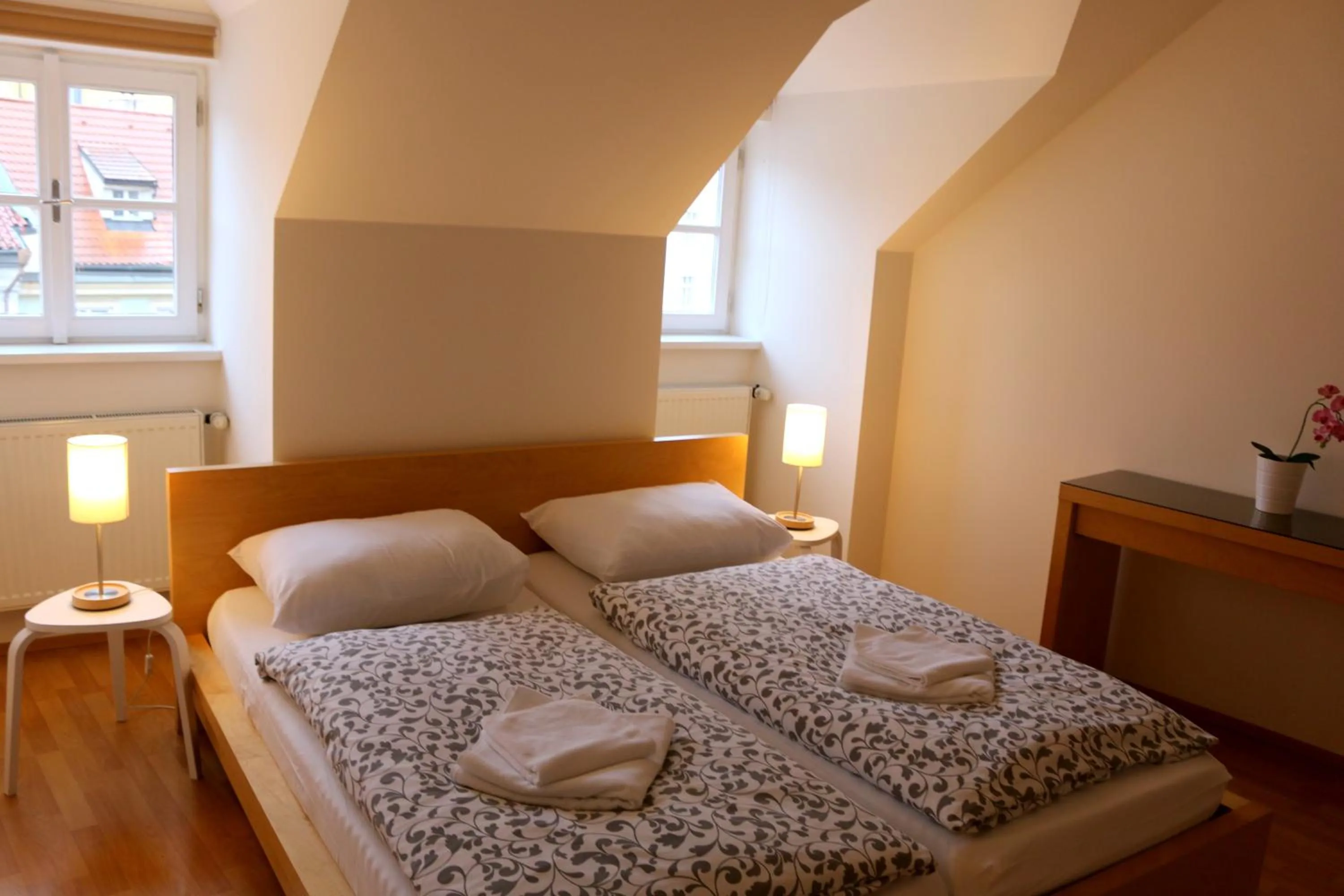 Bedroom, Bed in Betlem Prague Apartments