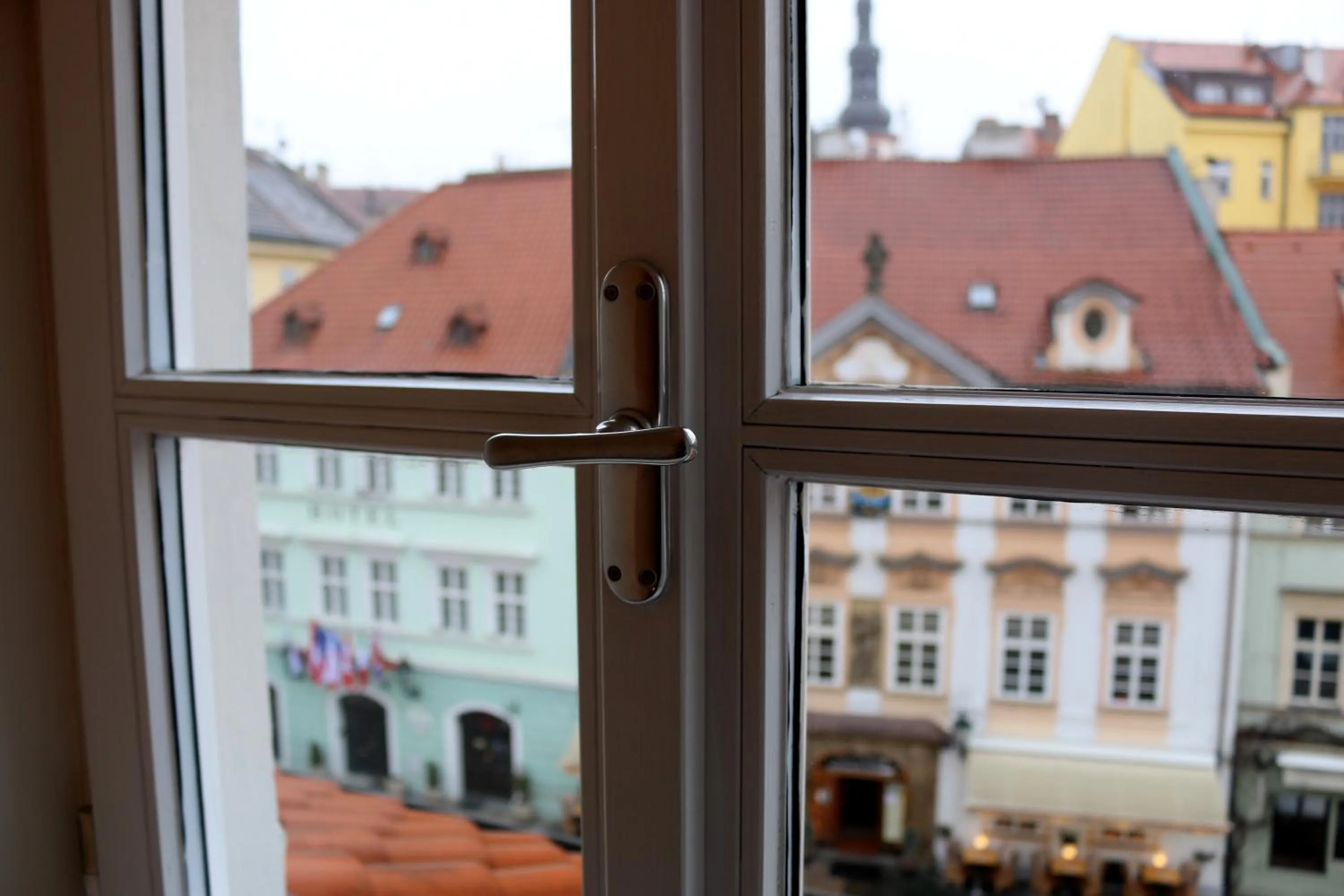 City view in Betlem Prague Apartments