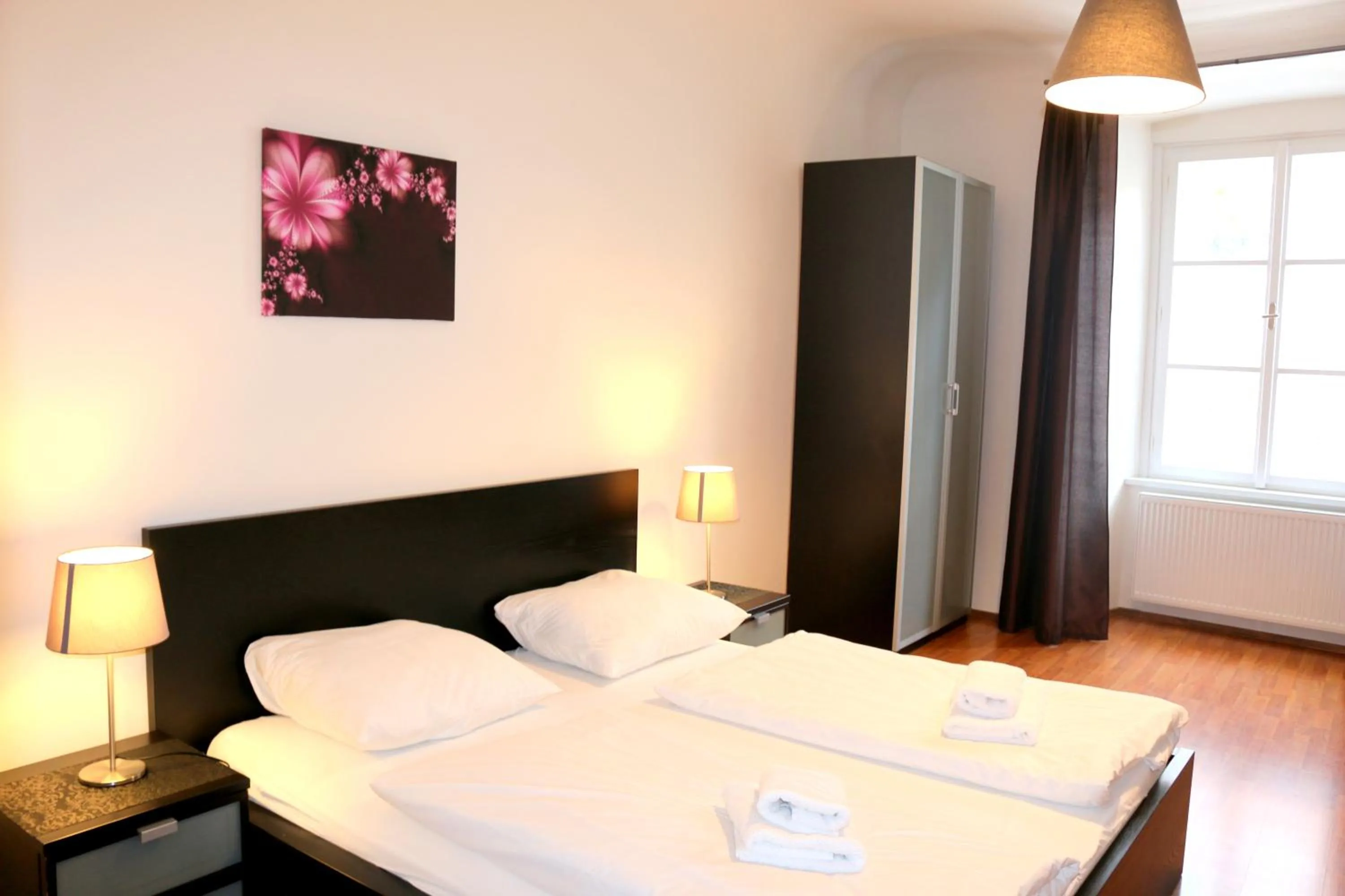 Bedroom, Bed in Betlem Prague Apartments