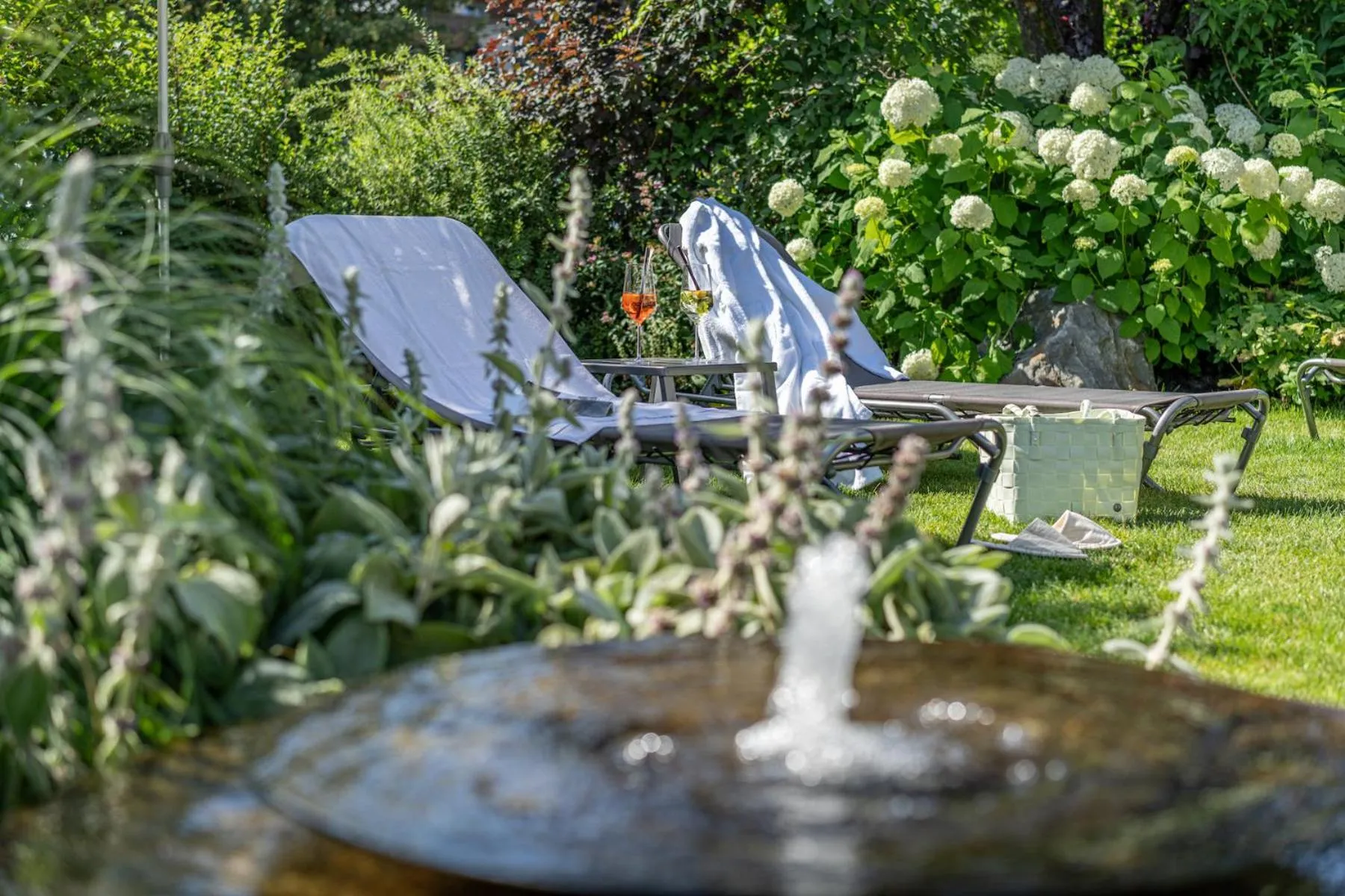 Garden in Hotel Bergland All Inclusive Top Quality