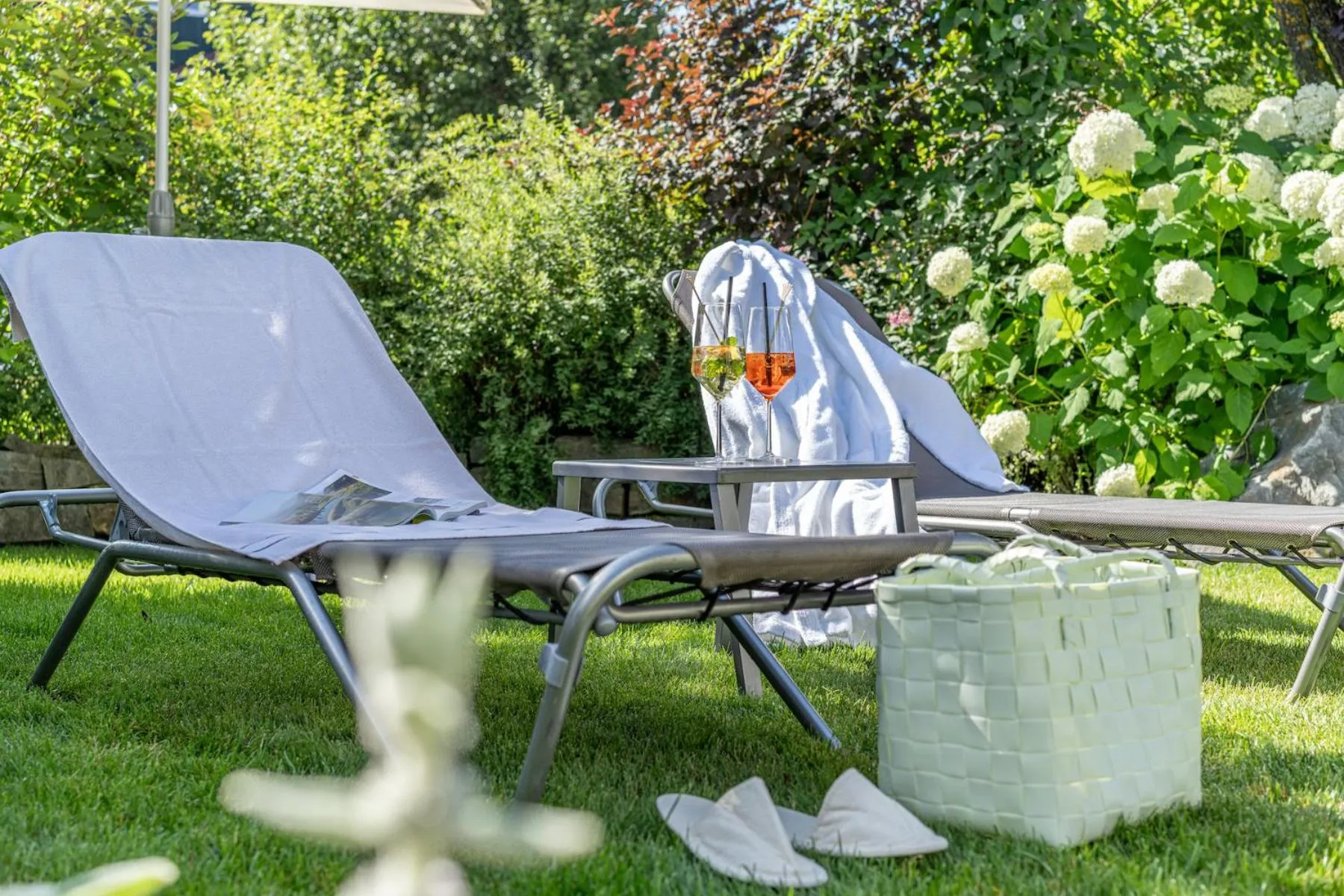 Garden in Hotel Bergland All Inclusive Top Quality