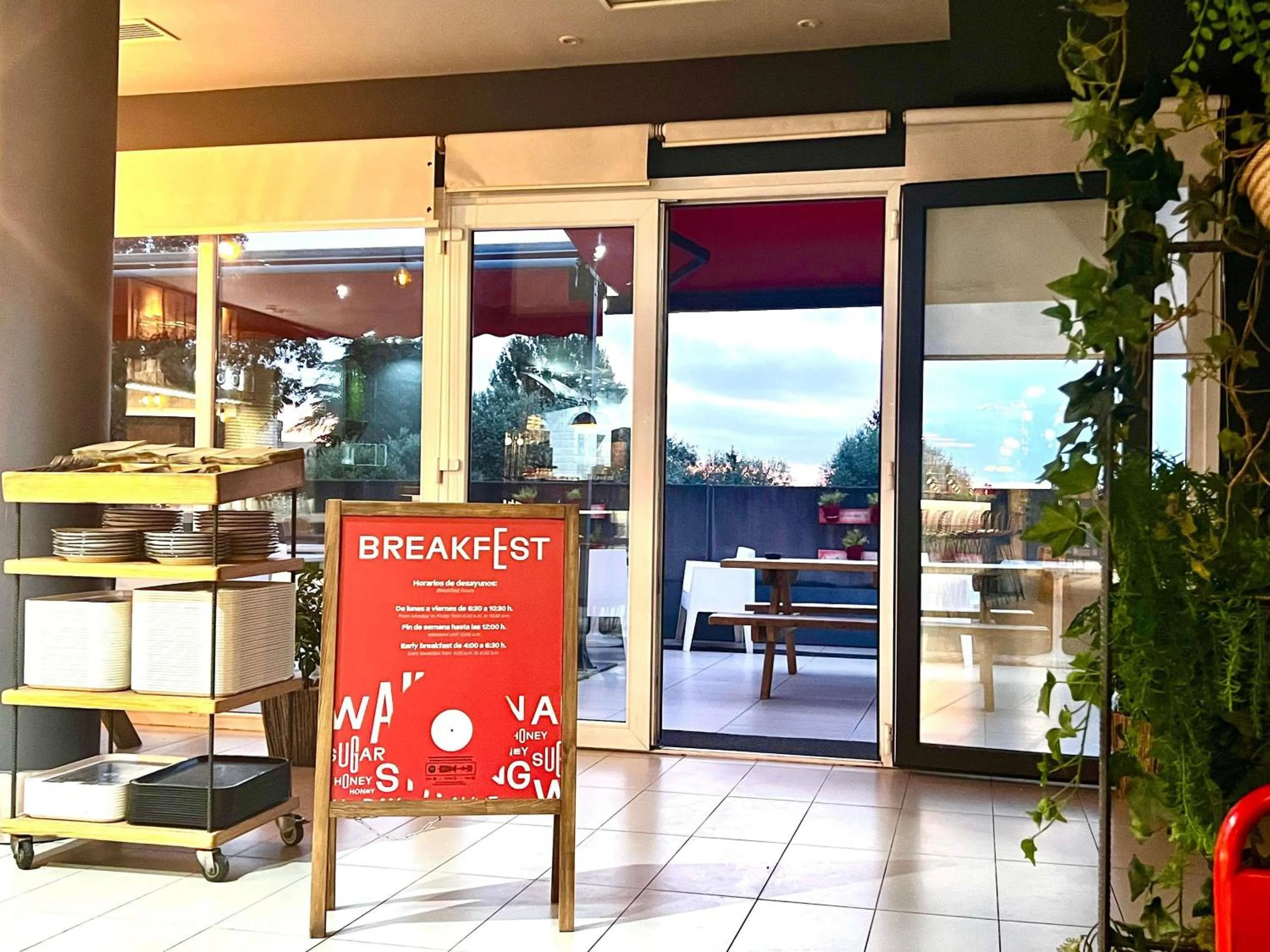 Breakfast in Ibis Oviedo