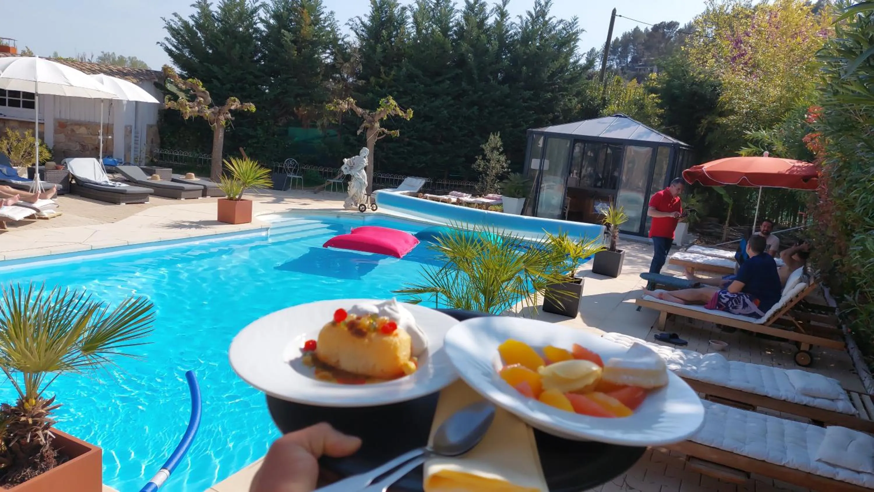 Meals in La Bergerie Du Moulin