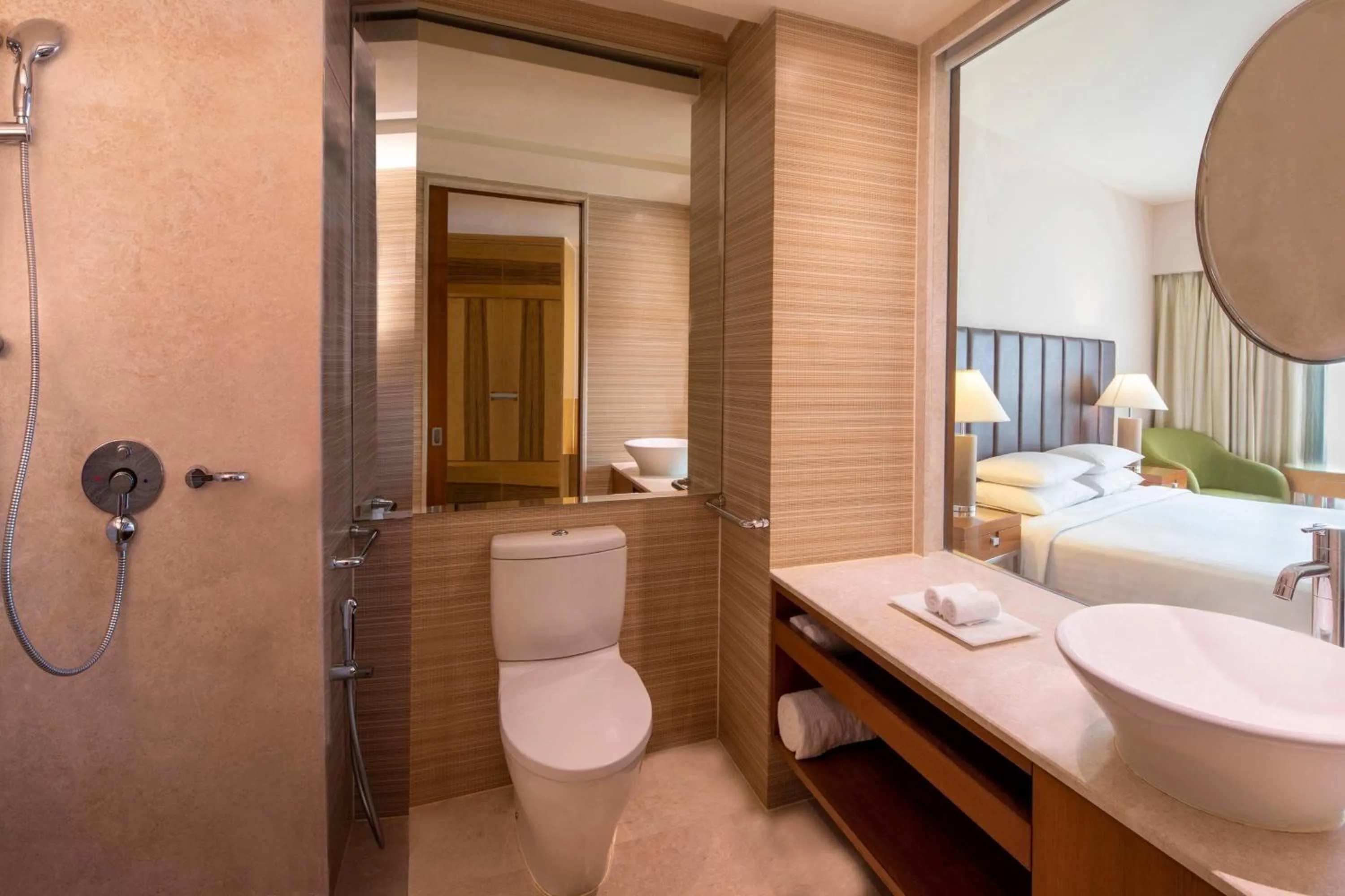 Bathroom in Courtyard by Marriott Hyderabad