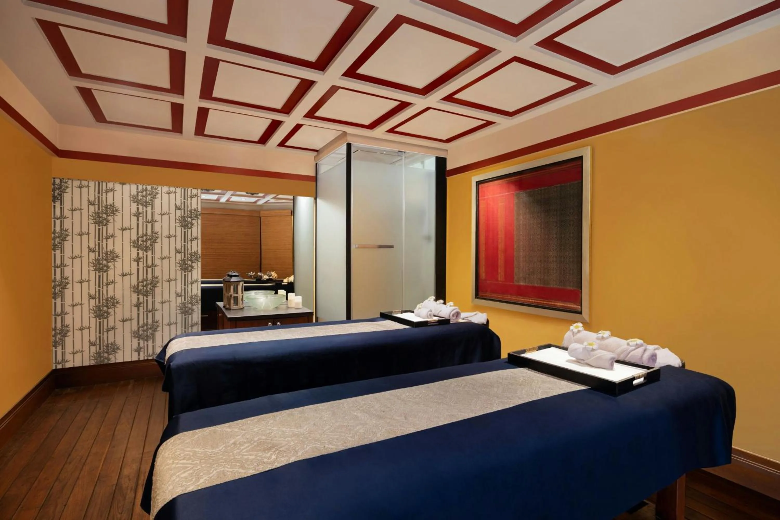 Spa and wellness centre/facilities, Bed in Courtyard by Marriott Hyderabad