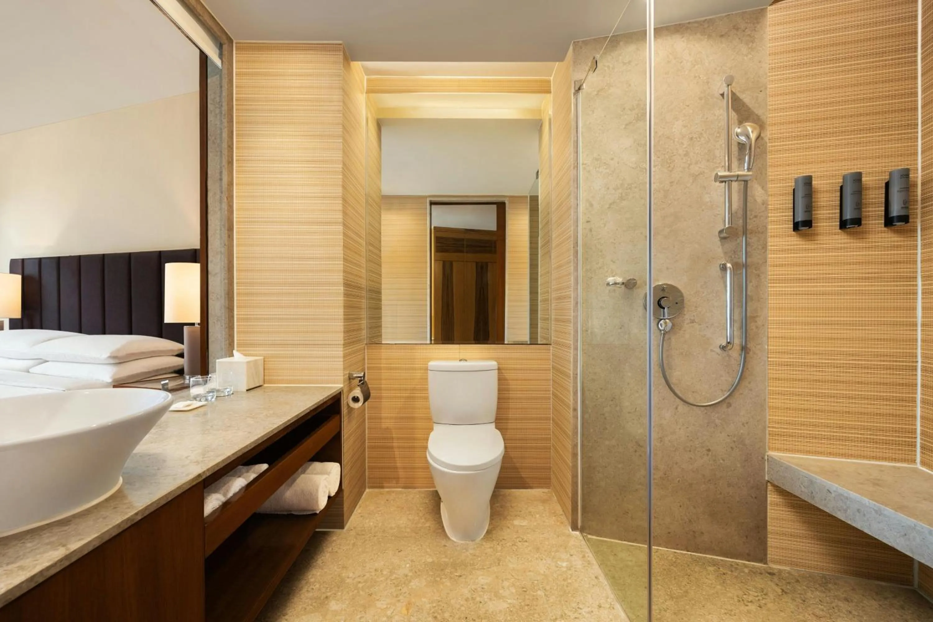 Bathroom in Courtyard by Marriott Hyderabad