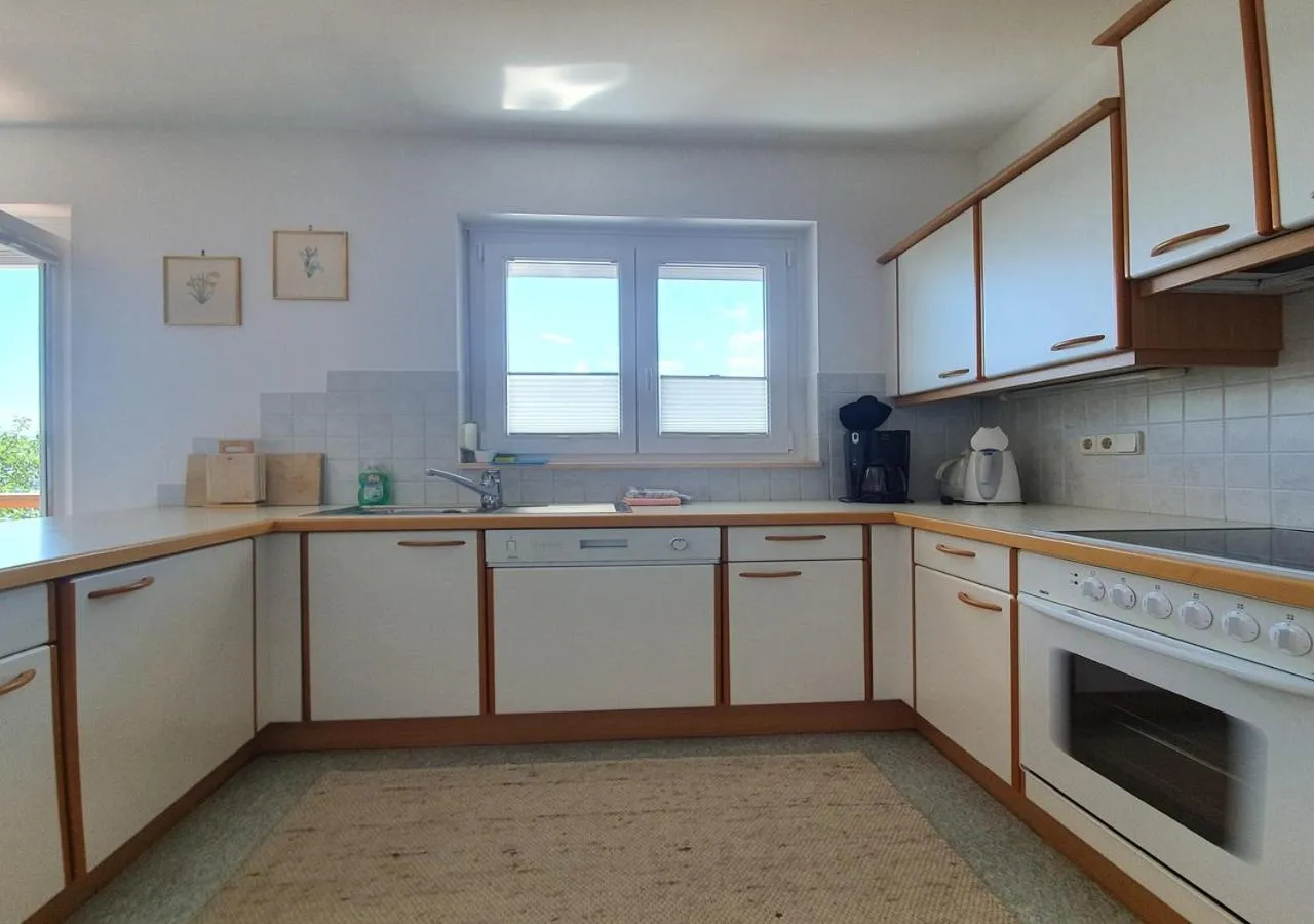 kitchen in Haus Kraller-Urlaub mit Seeblick