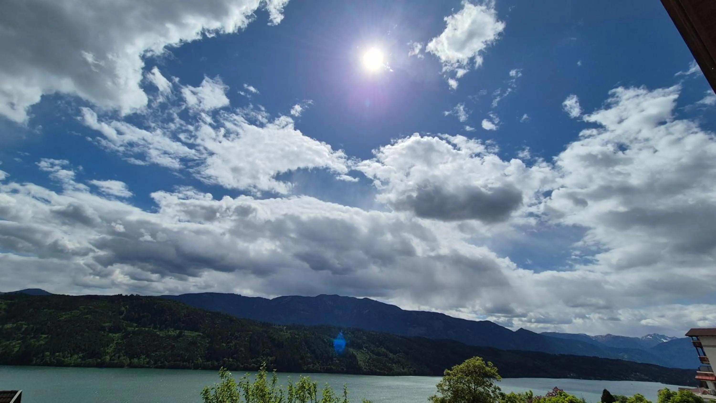 Mountain view in Haus Kraller-Urlaub mit Seeblick