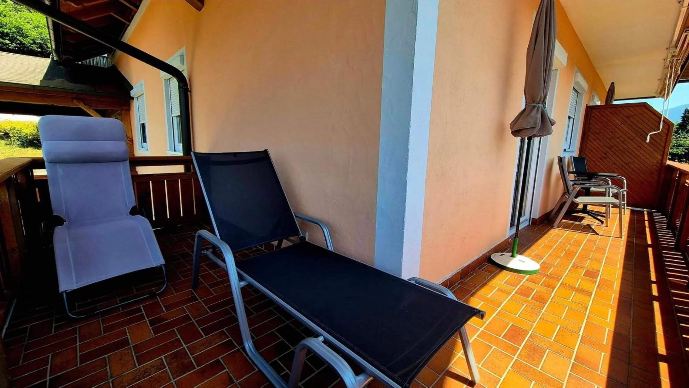 Balcony/Terrace in Haus Kraller-Urlaub mit Seeblick